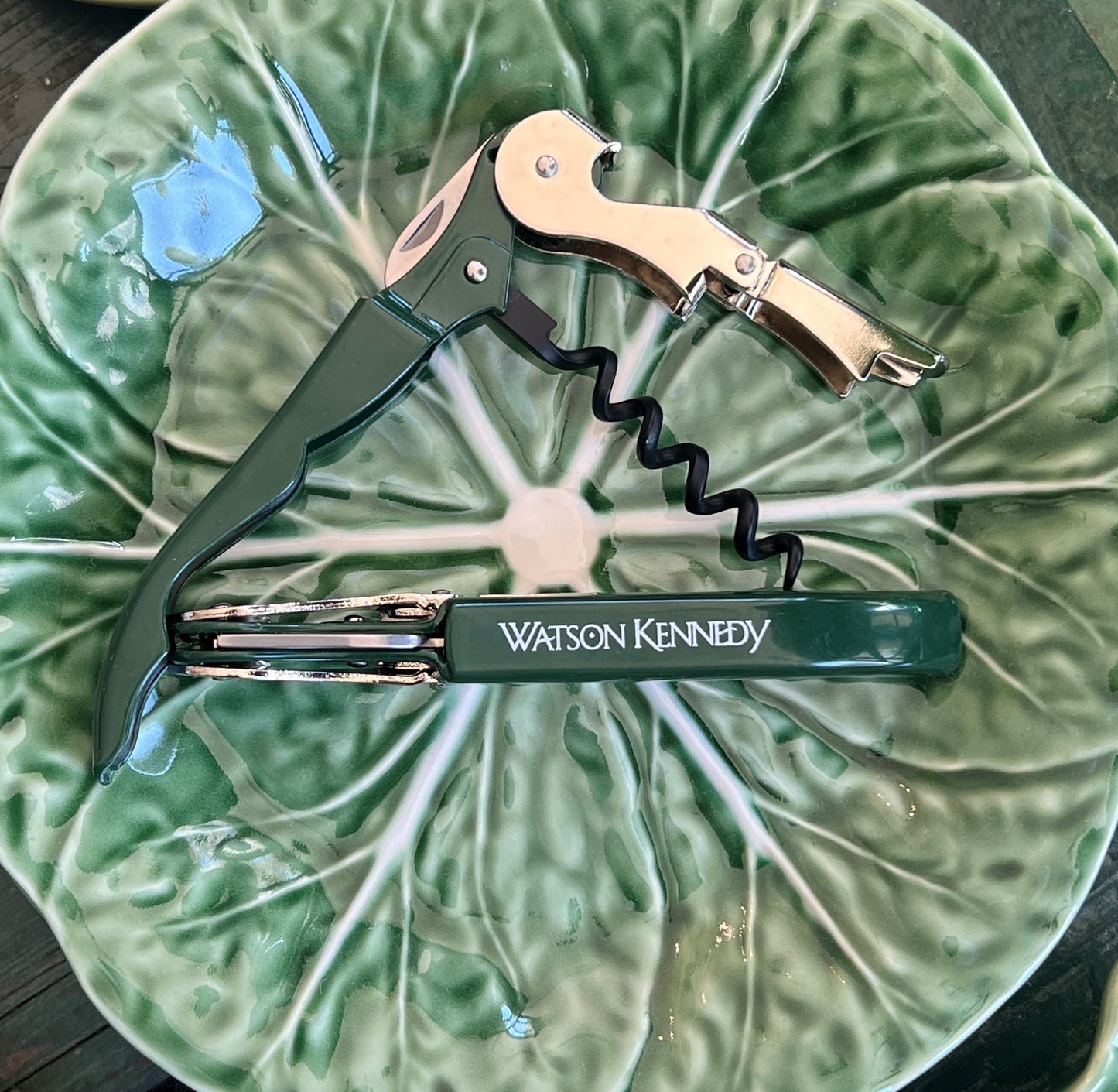 Watson Kennedy Green Wine Opener