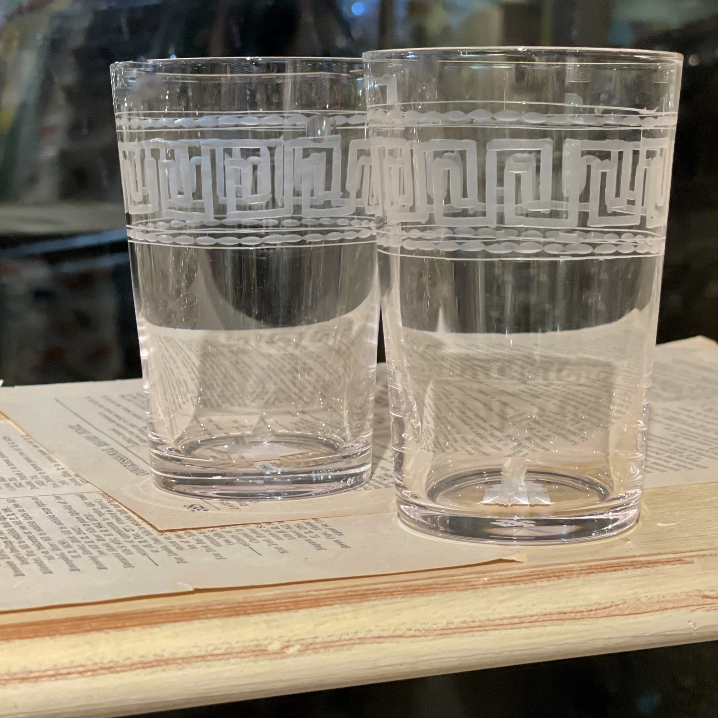 Greek Key Tumbler