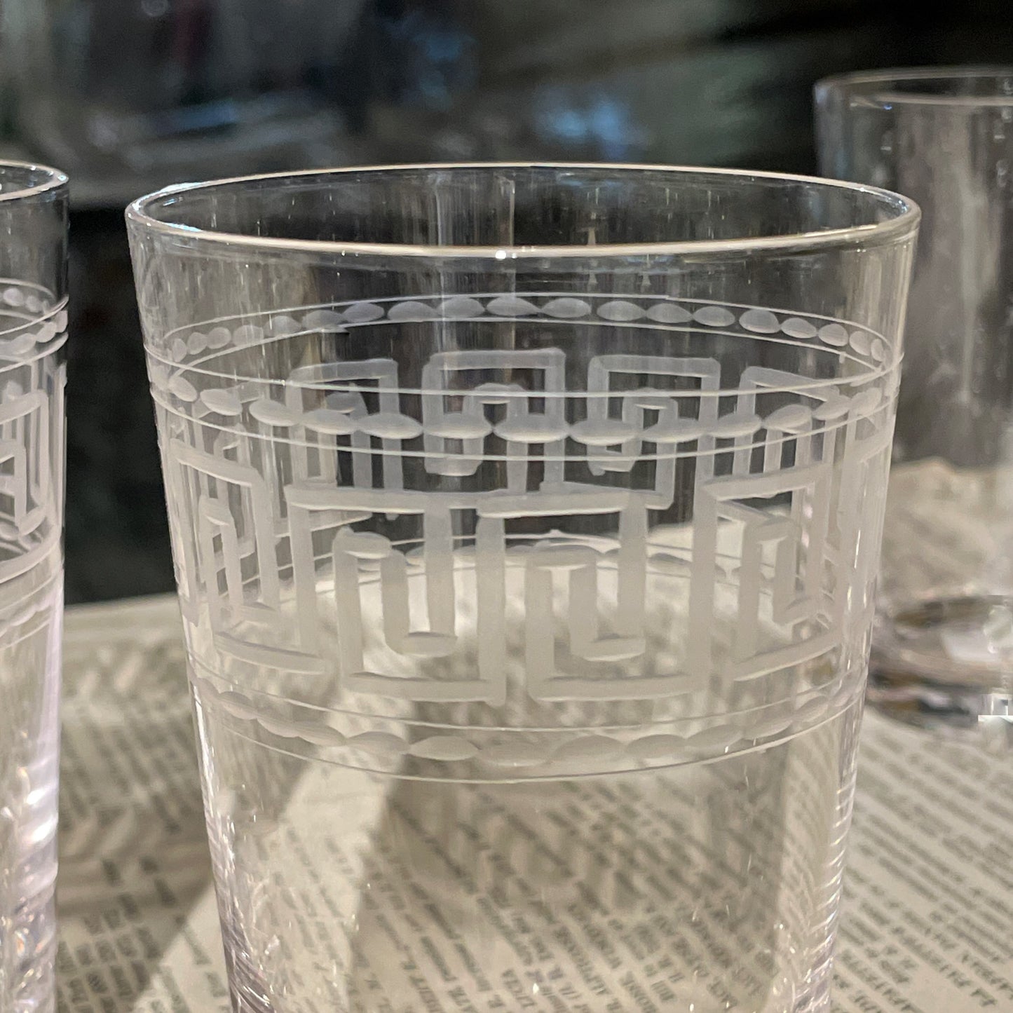 Greek Key Tumbler