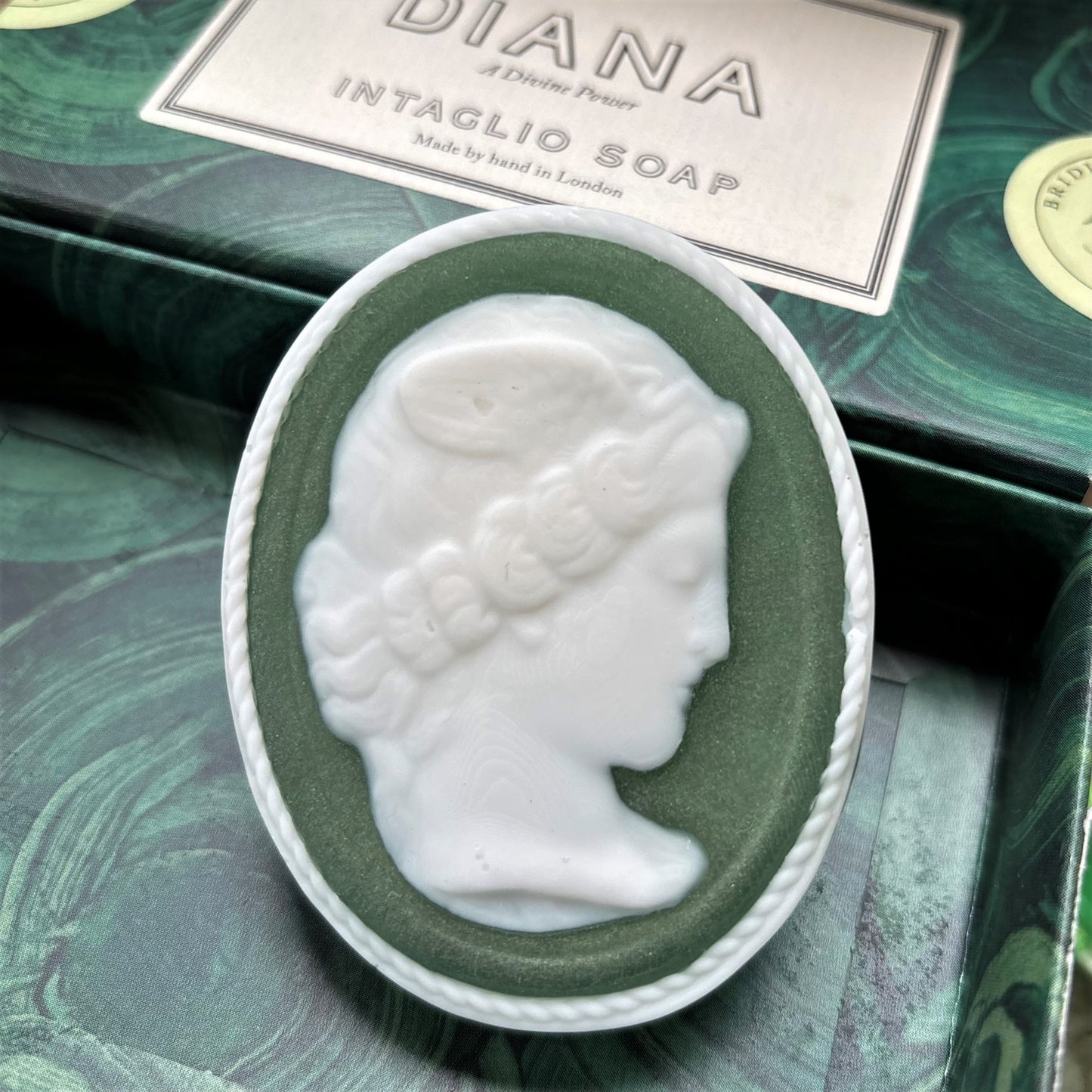 Diana Intaglio Soap Box