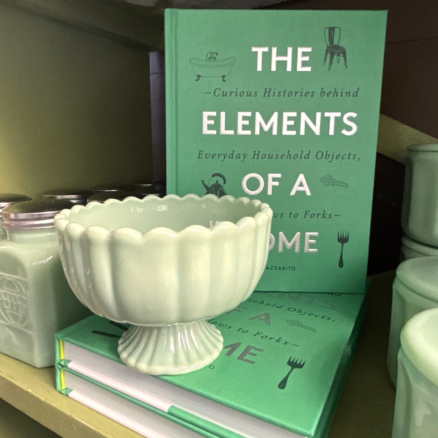 Jadeite Sundae Dish