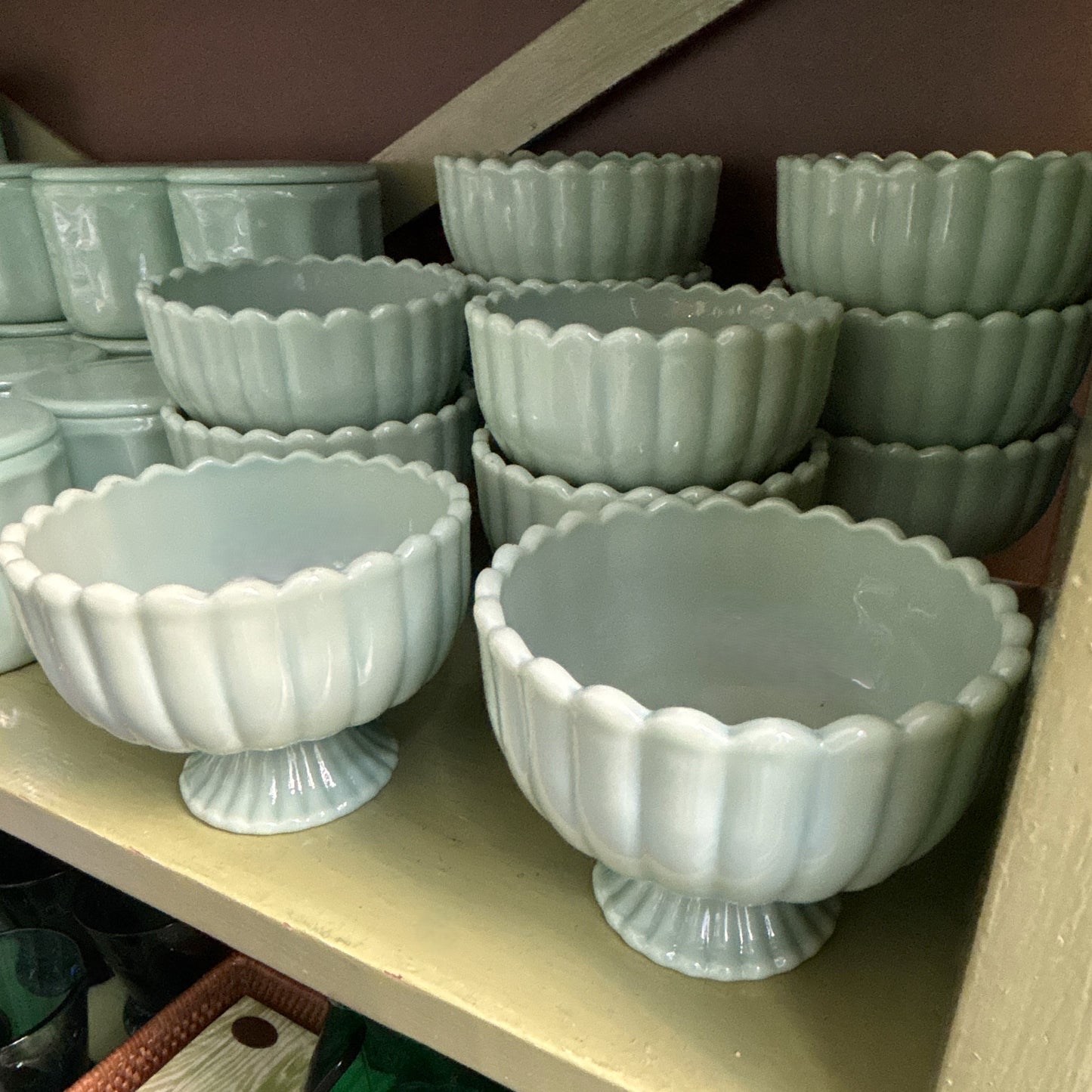 Jadeite Sundae Dish