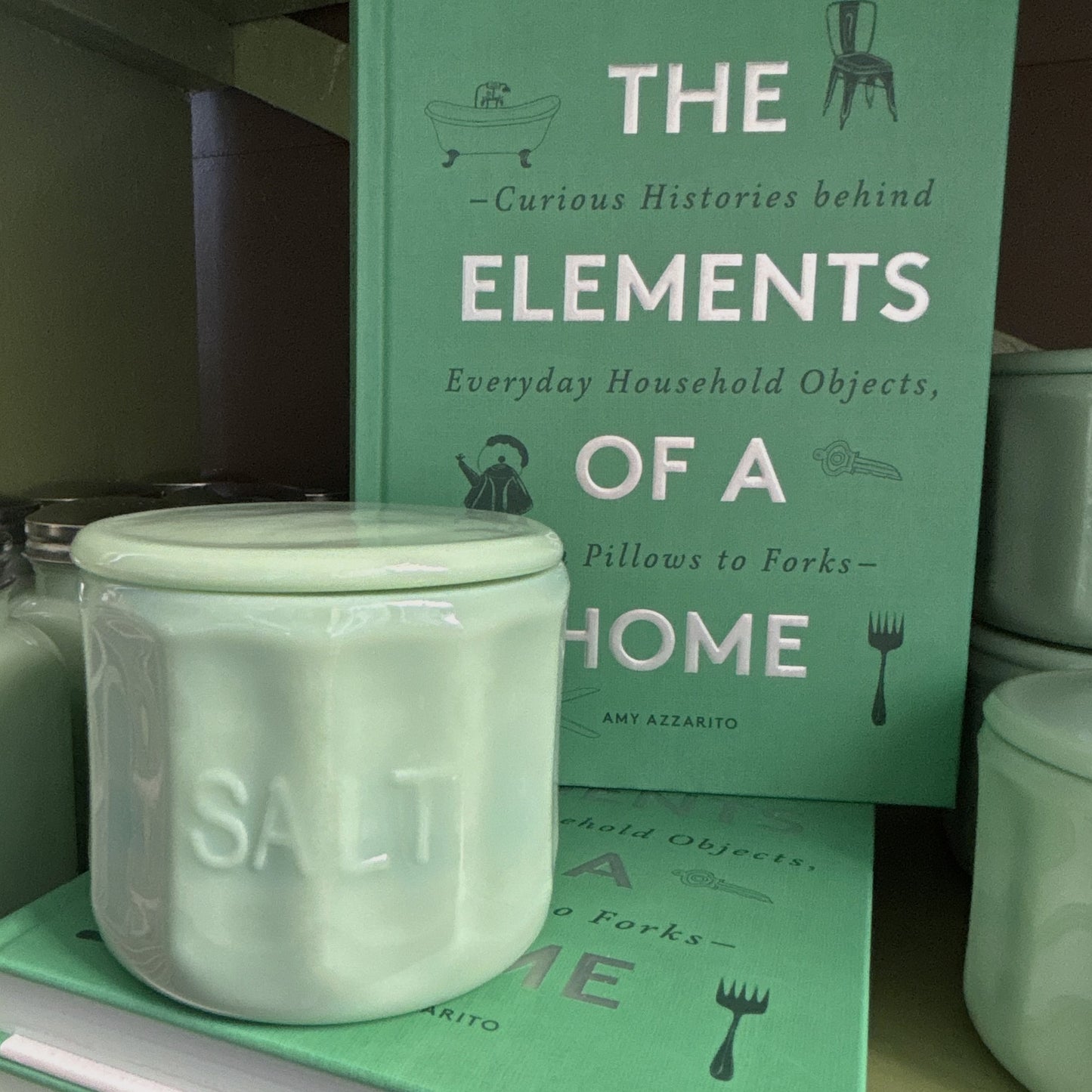 Jadeite Salt Cellar