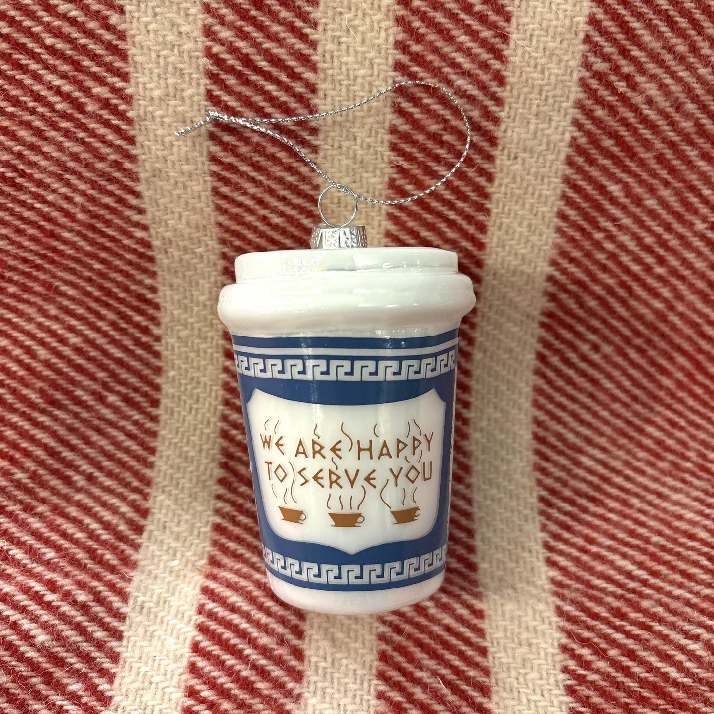Greek Coffee Cup Ornament