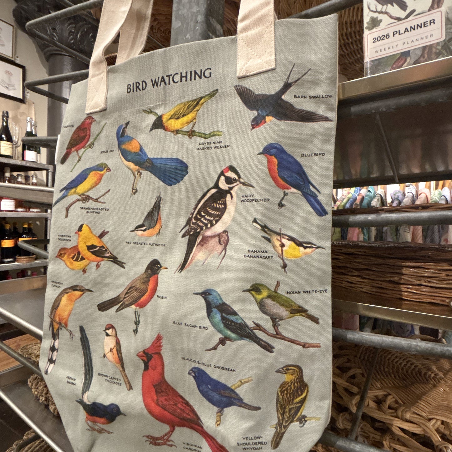 Bird Watching Tote Bag