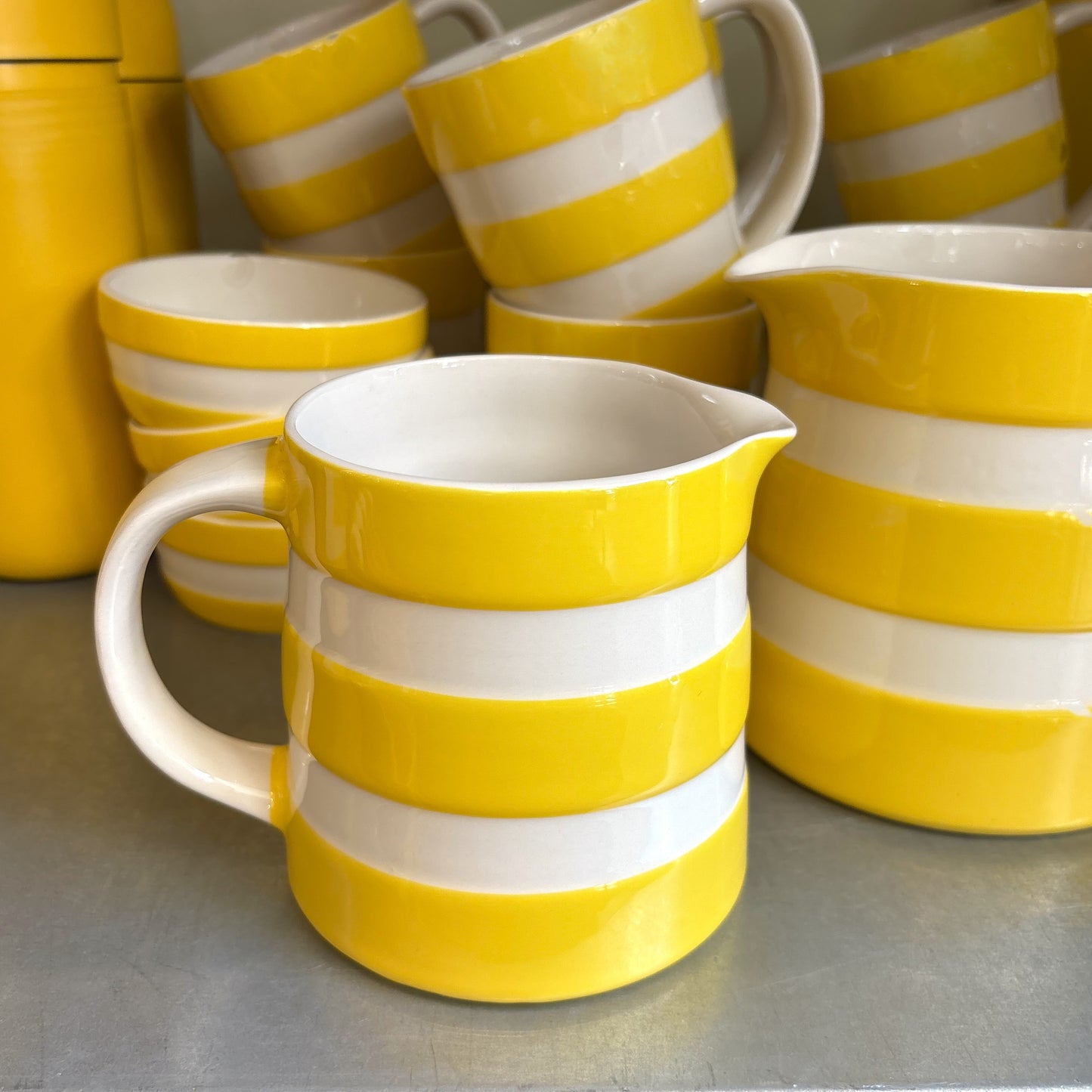 Cornishware Yellow 10oz Jug