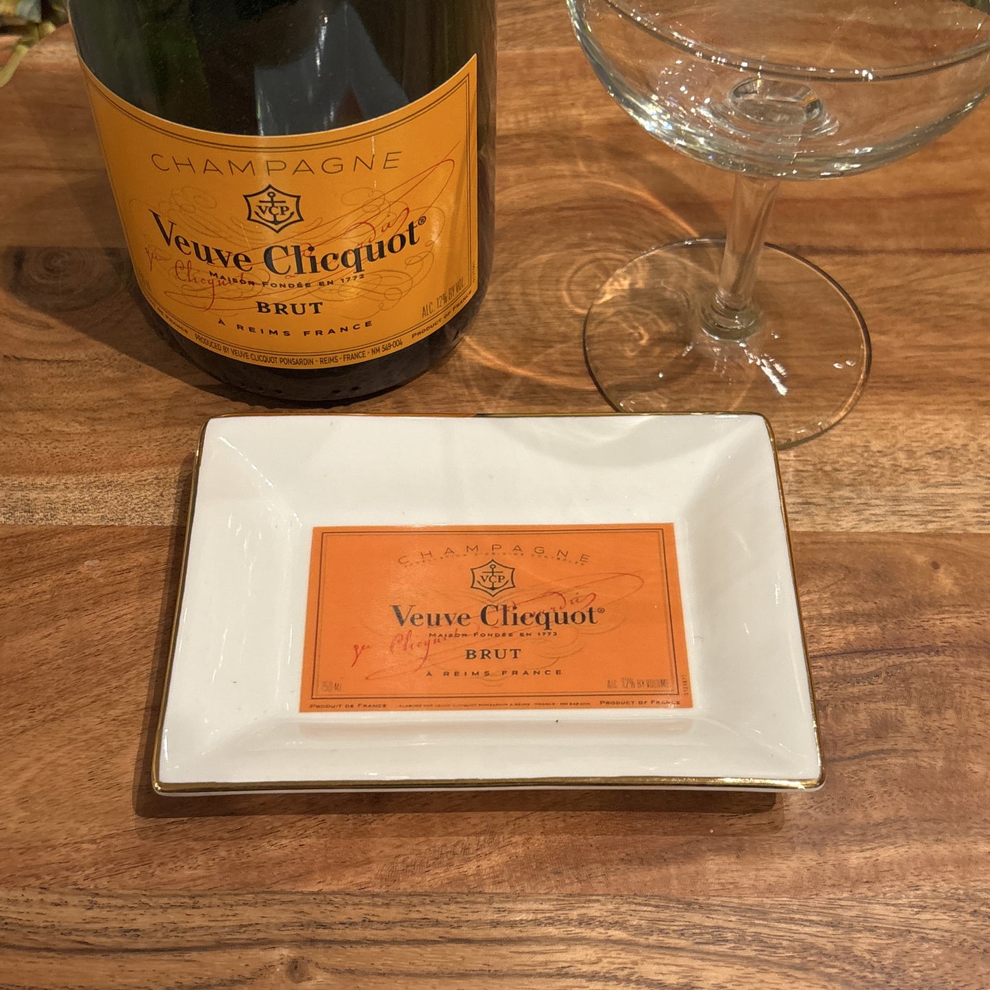 Veuve Orange Trinket Tray