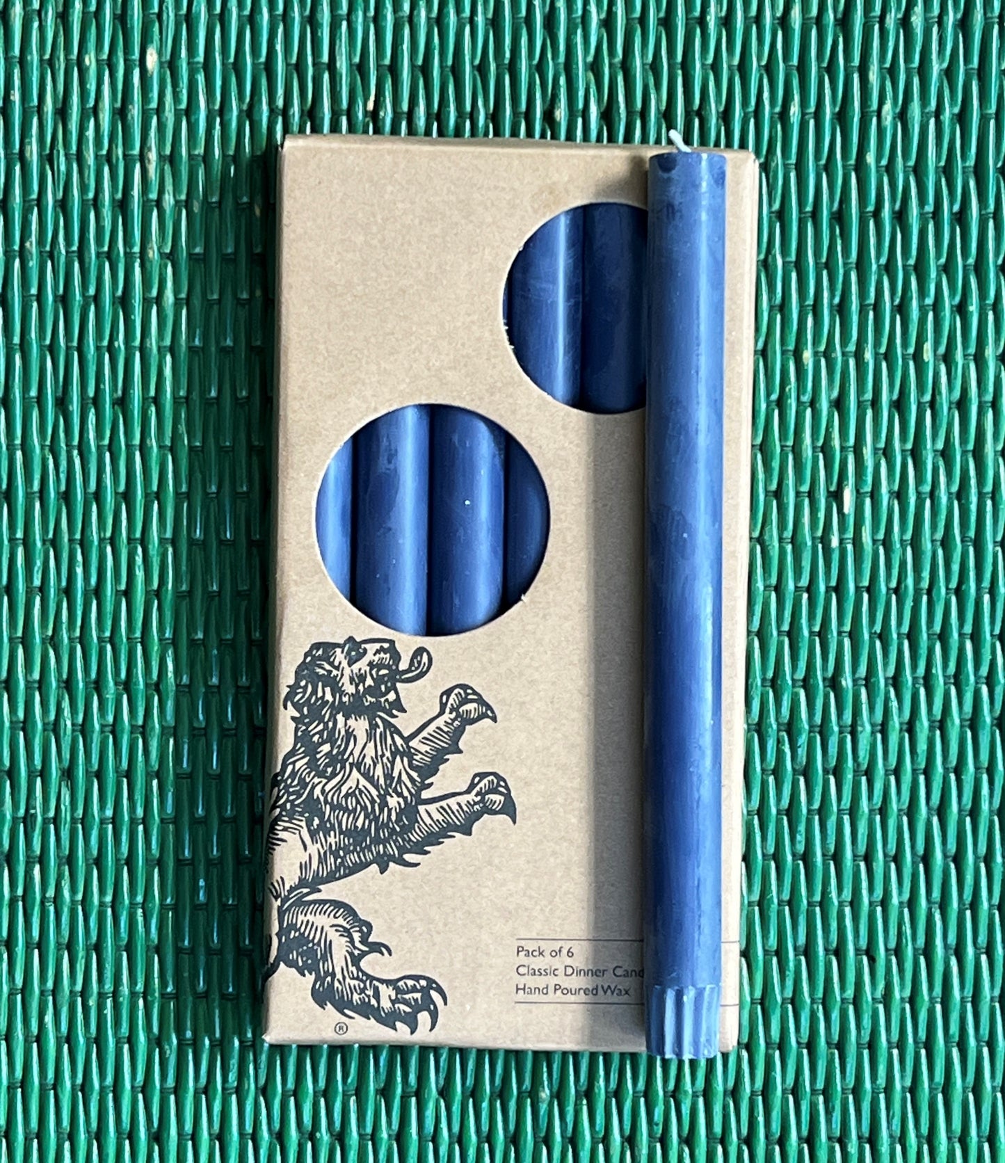 Midnight Blue Dinner Taper Boxed Set