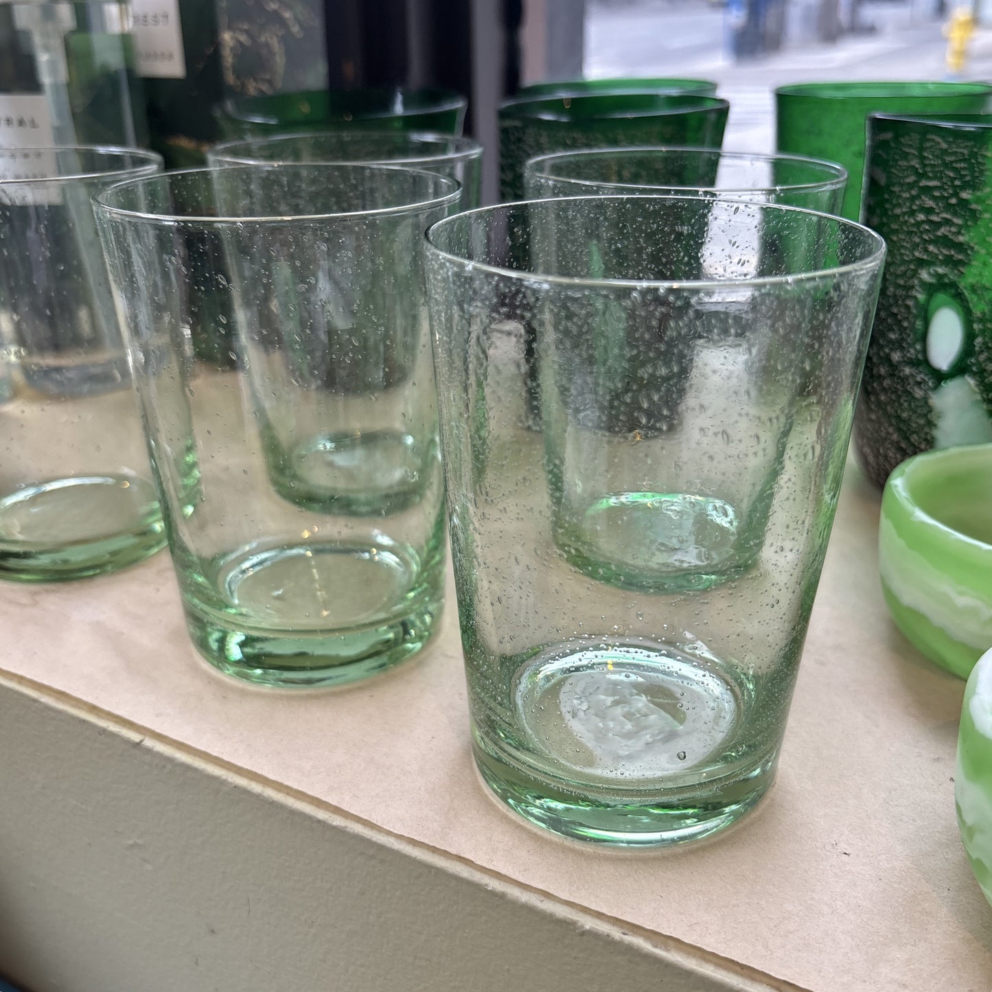 Apple Green Bubble Tumbler
