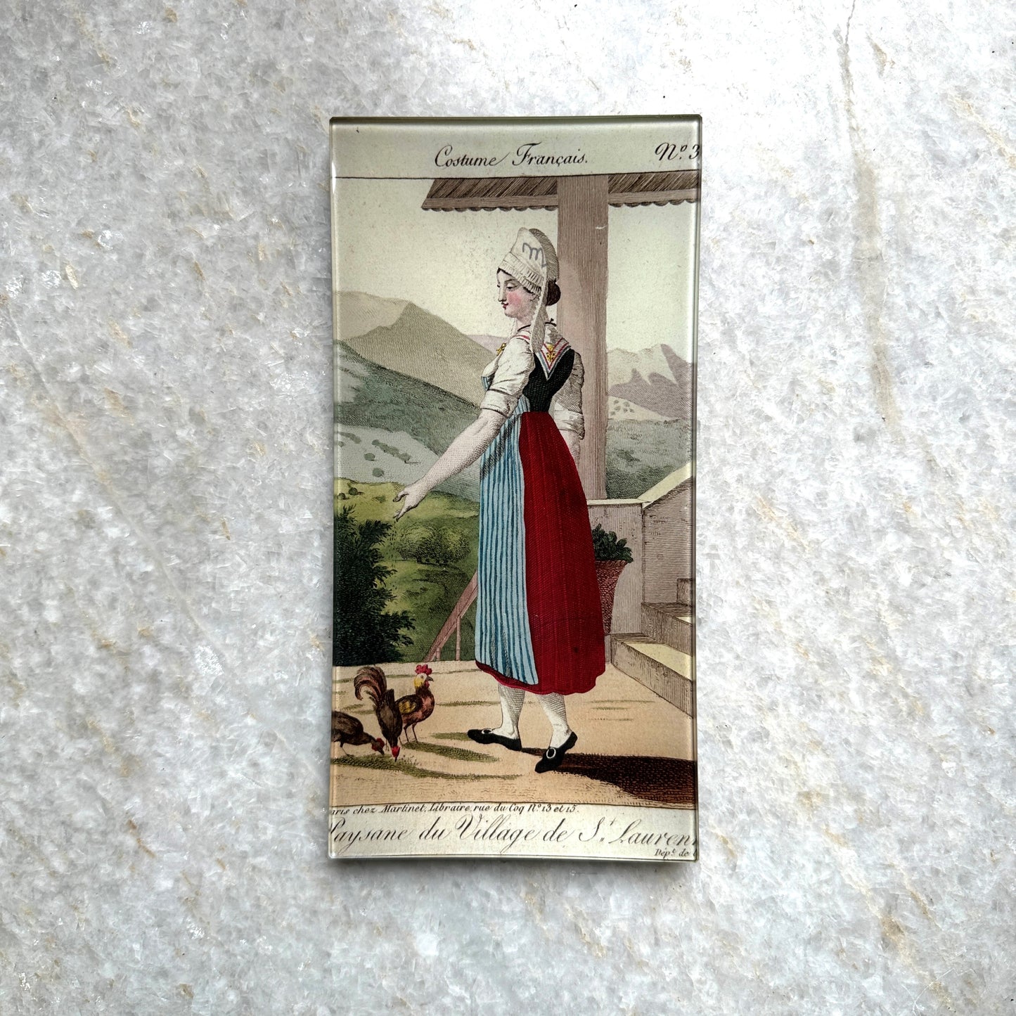 Pesant of St. Laurent Rectangular Tray