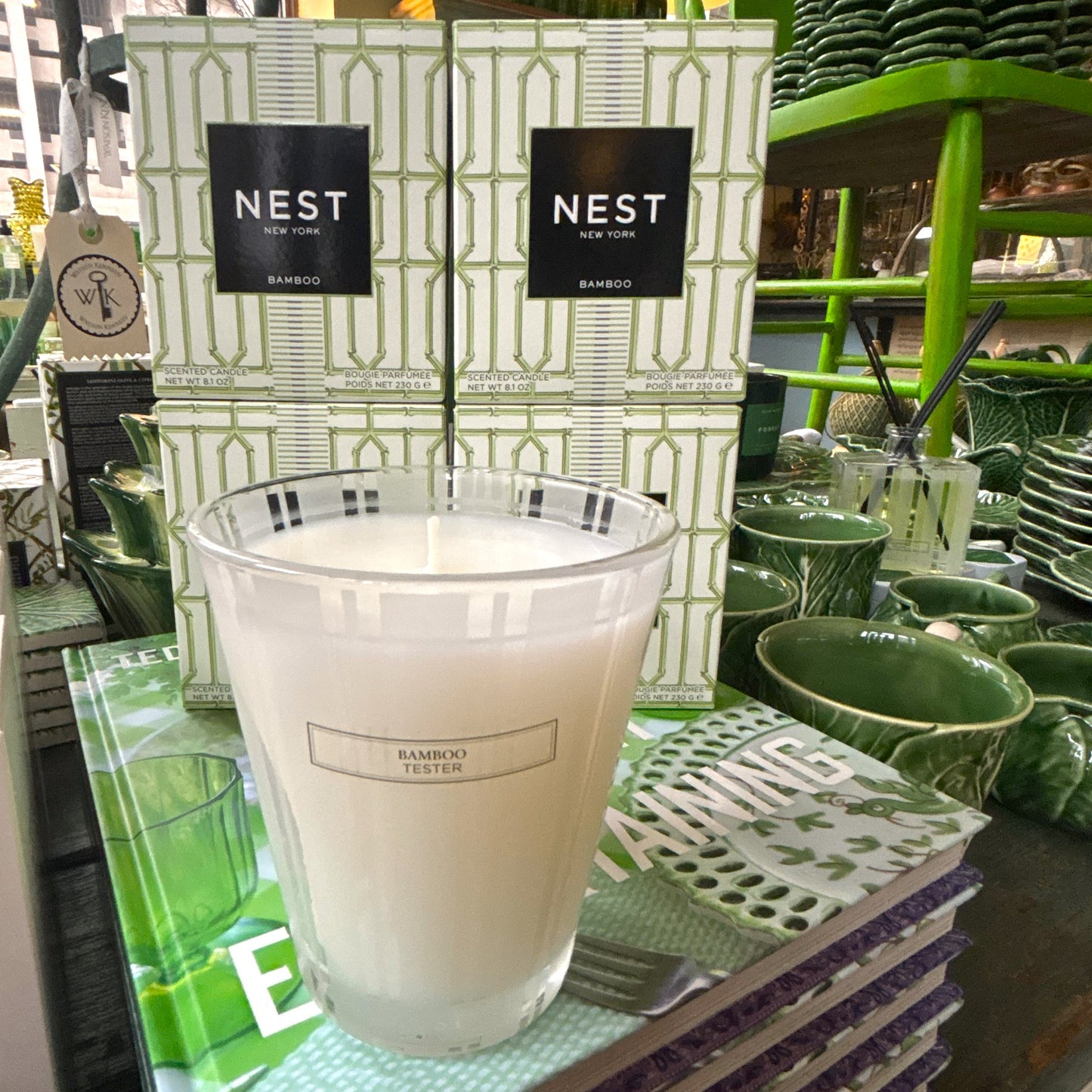 Bamboo Decorative Classic Candle