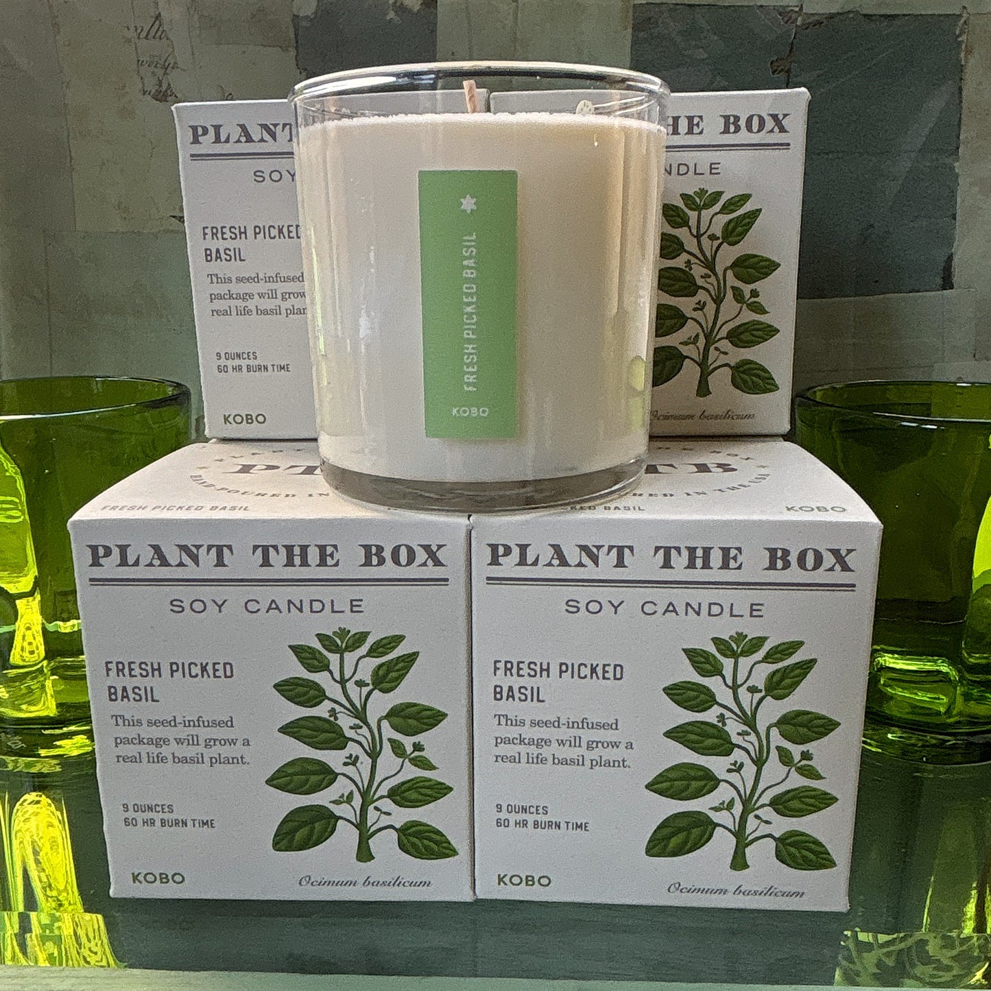 Fresh Picked Basil Candle