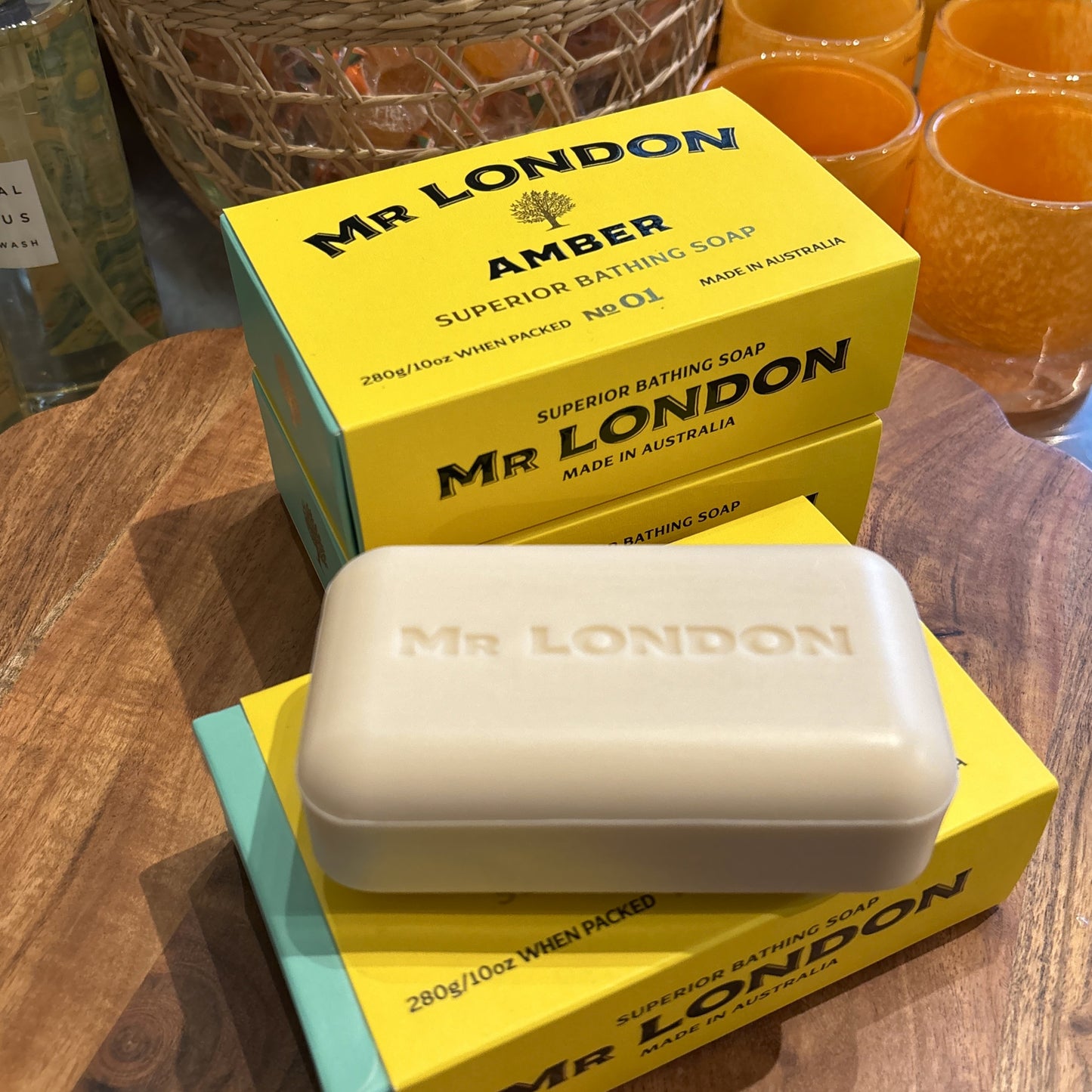 Mr. London Amber Soap Bar