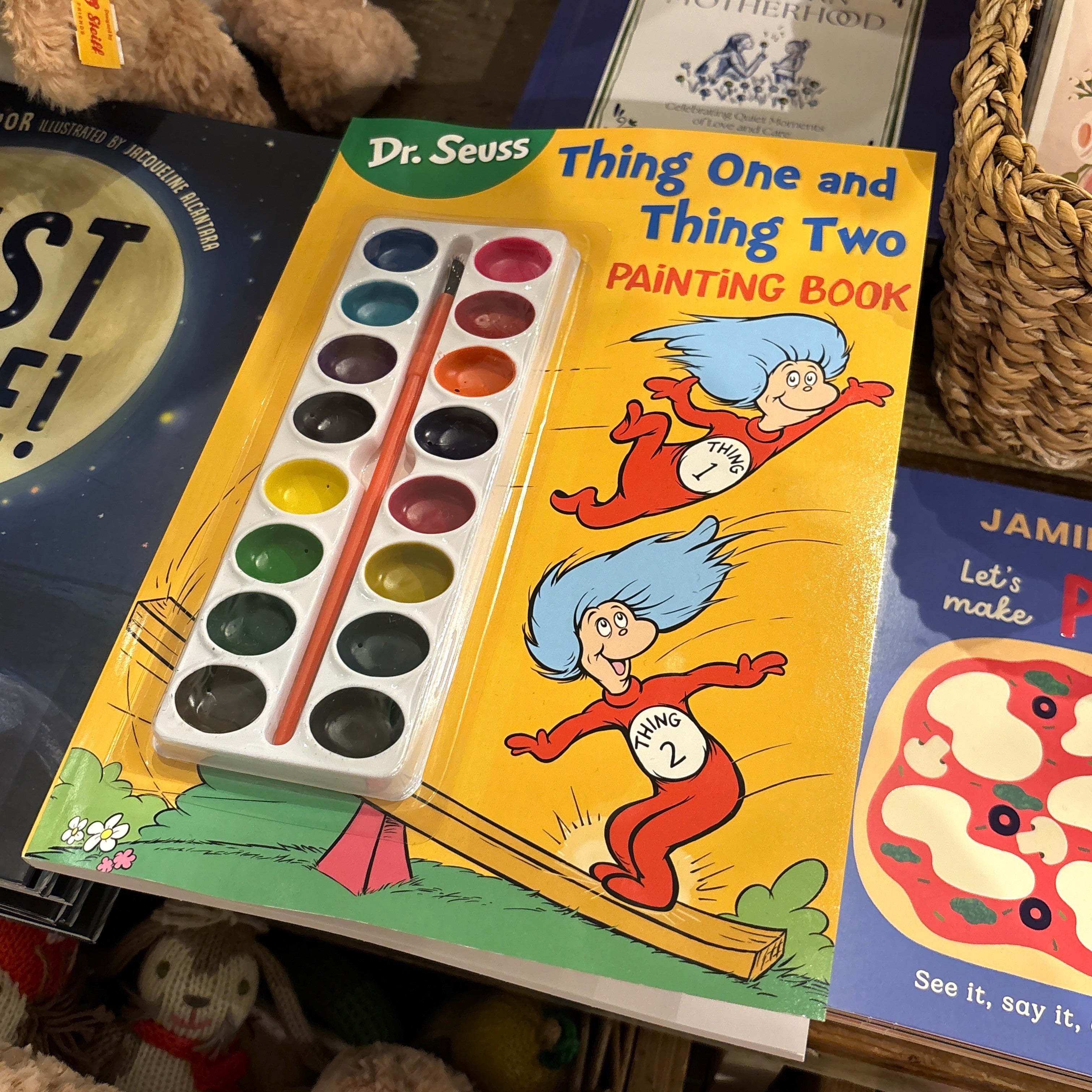 Dr. Seuss: Thing One and Thing Two Painting Book – Watson Kennedy