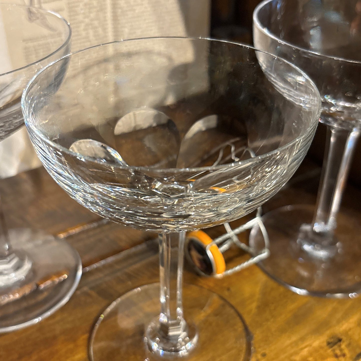 Vintage Baccarat Genova Champagne Coupe