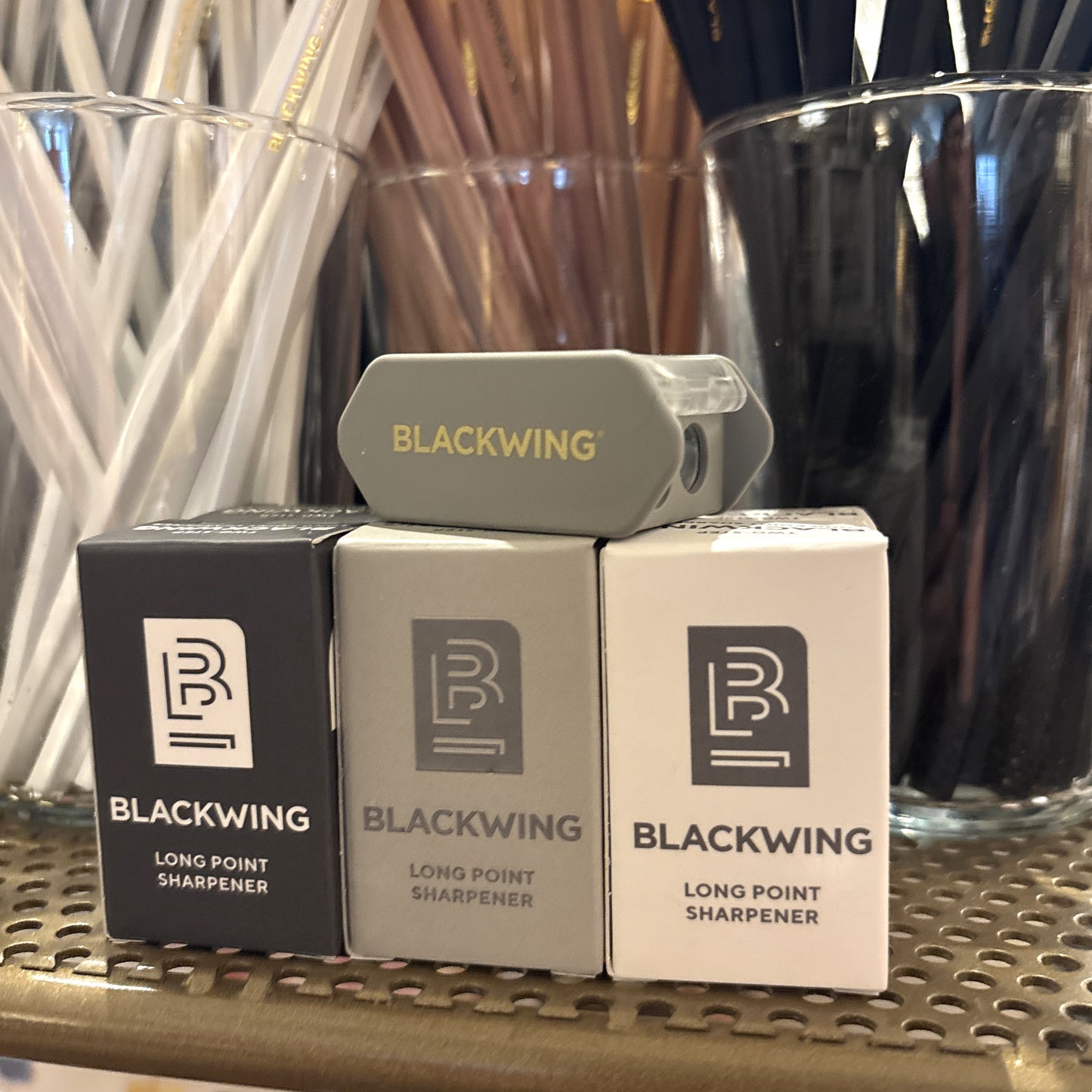 Grey Blackwing Pencil Sharpener