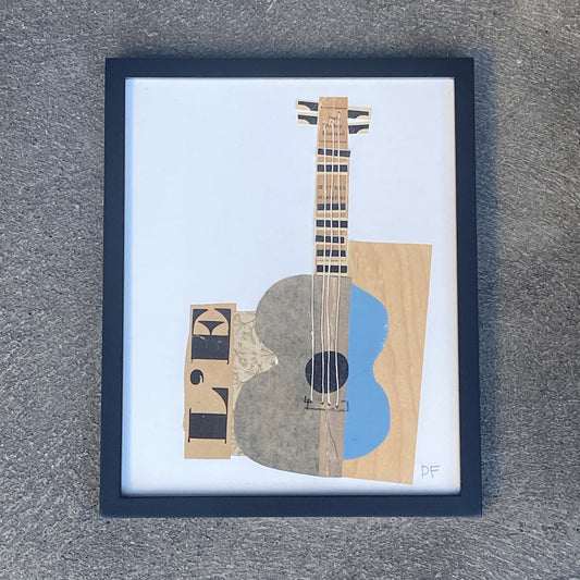 Picasso Guitar No. 02 by Denise Fiedler