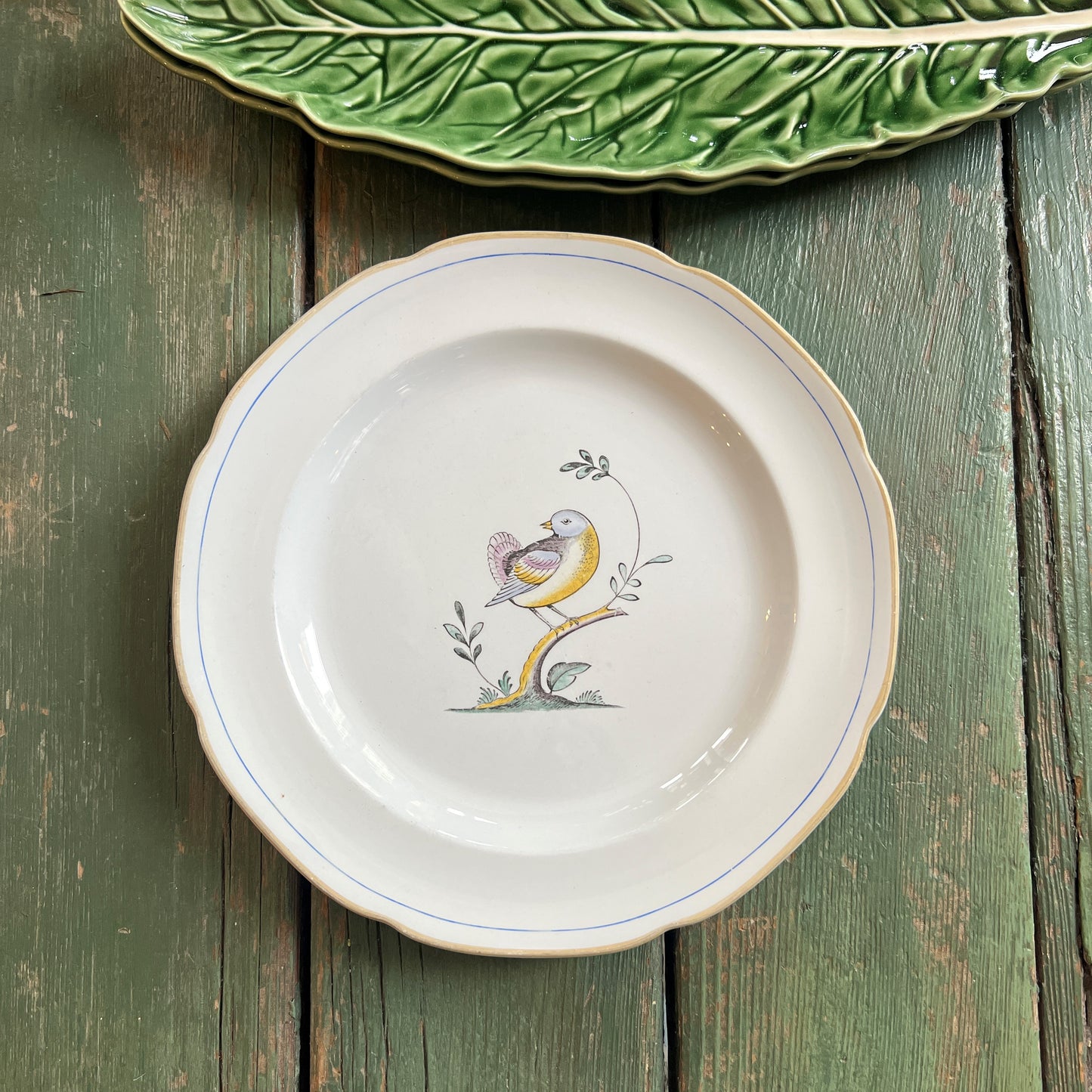 Vintage Spode Bird Plate, Large