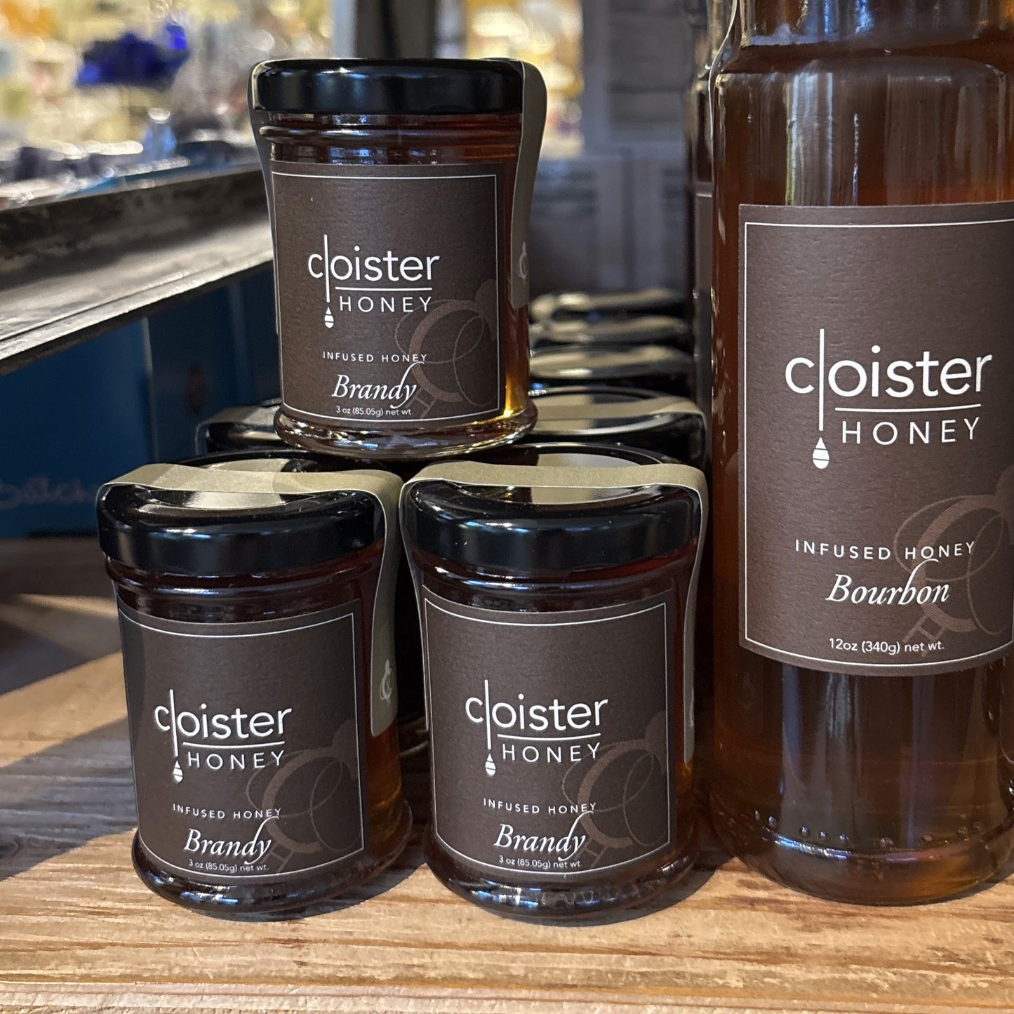 Brandy Infused Honey, 3oz