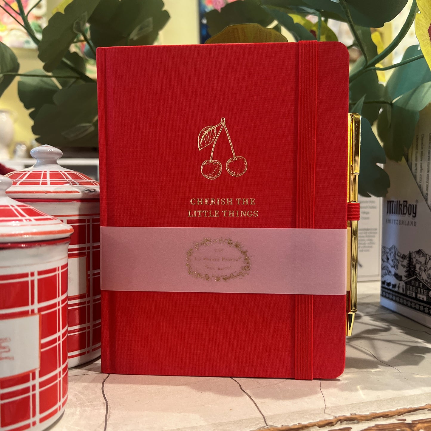 Cherish the Little Things Notebook & Pen
