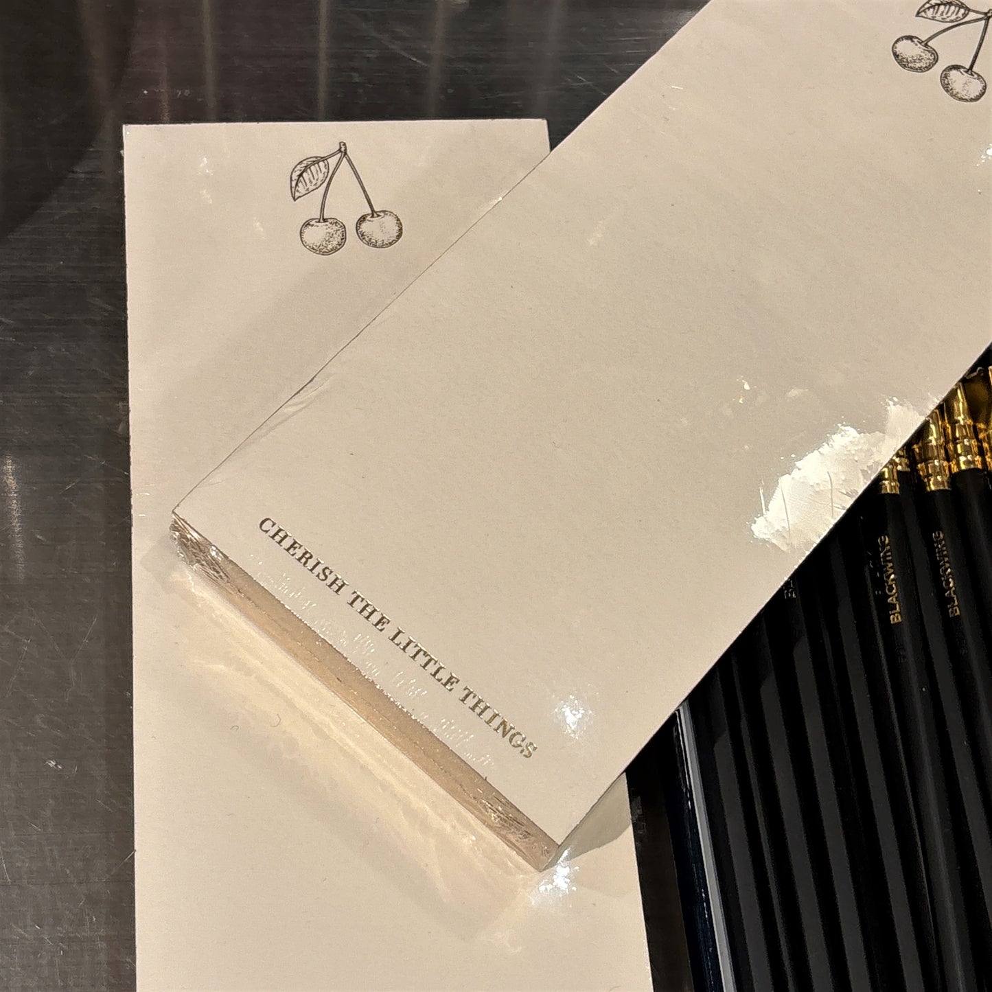Cherish the Little Things Long Note Pad