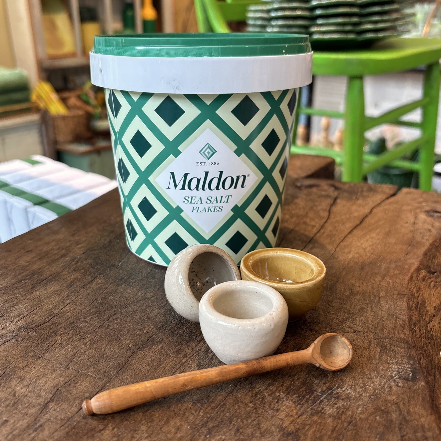 Vintage Salt Pot