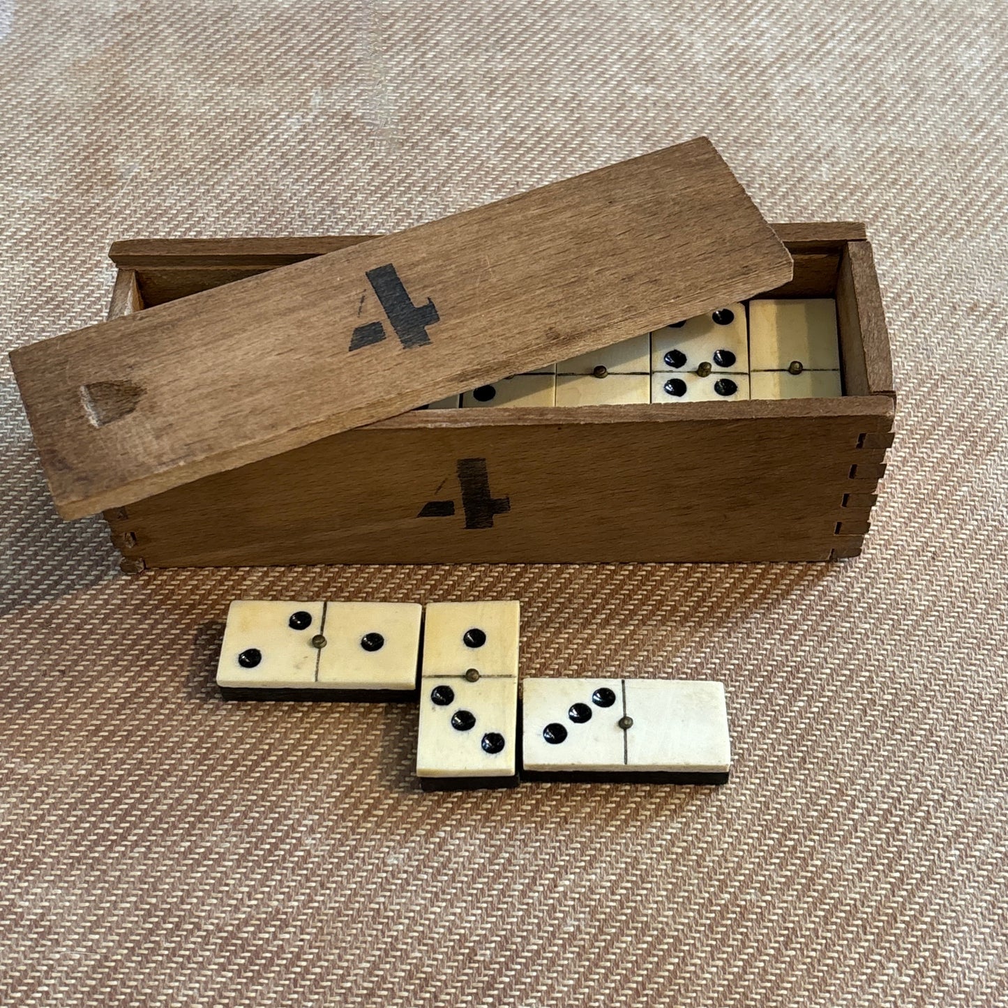 Vintage Domino Set, Small