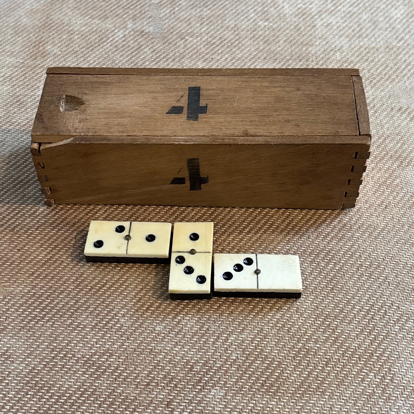 Vintage Domino Set, Small