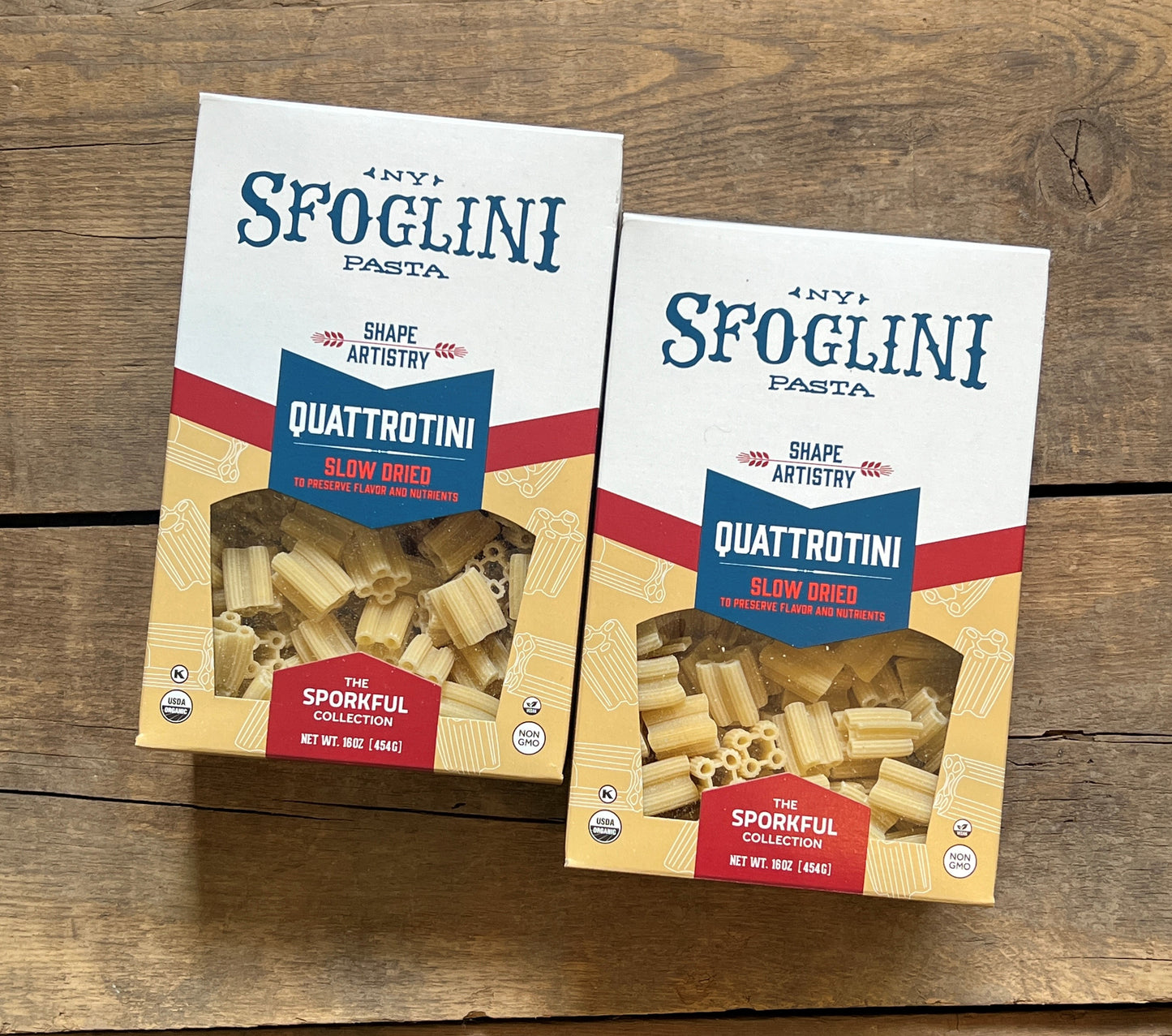 Quattrotini Durum Semolina Pasta