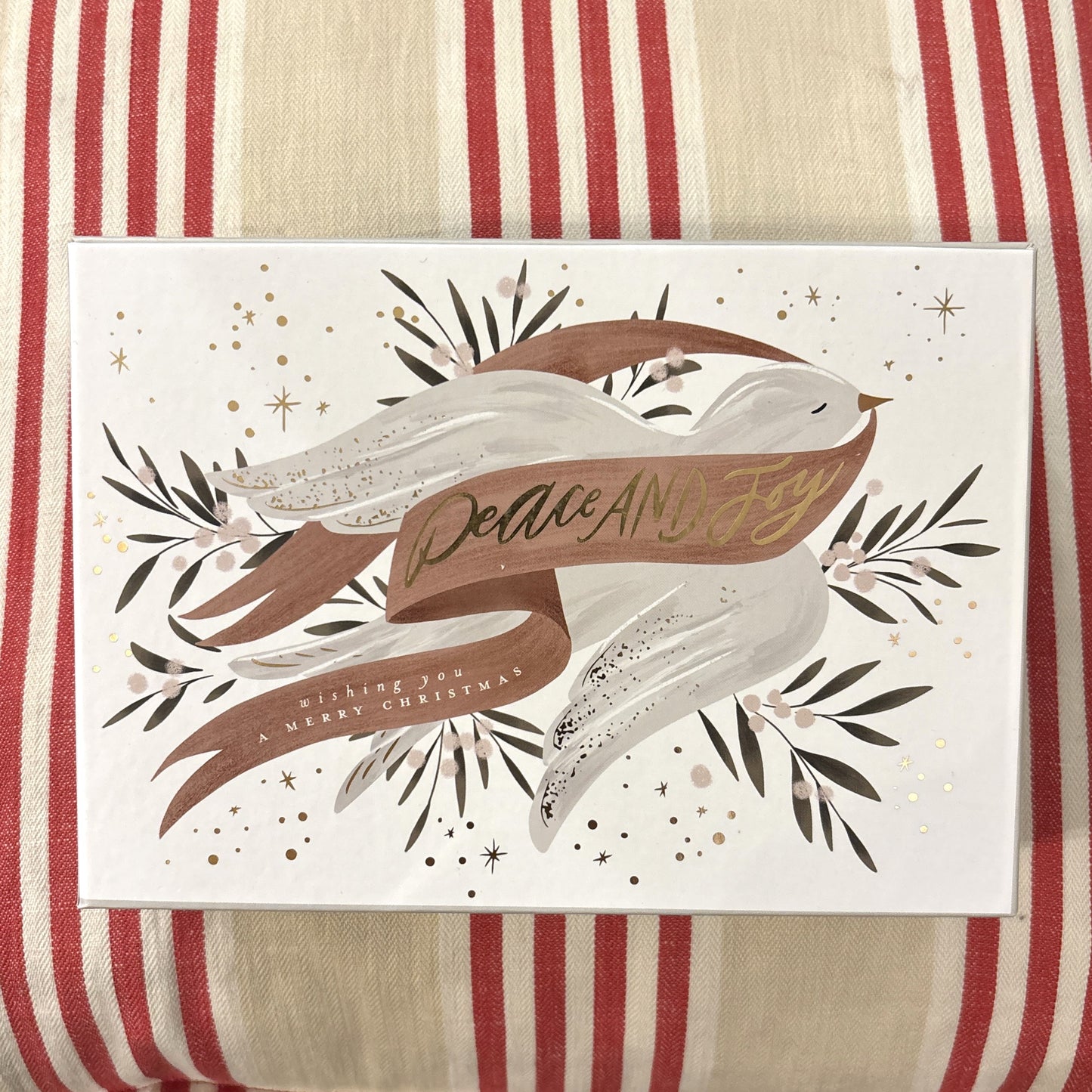Peace & Joy Dove Boxed Cards