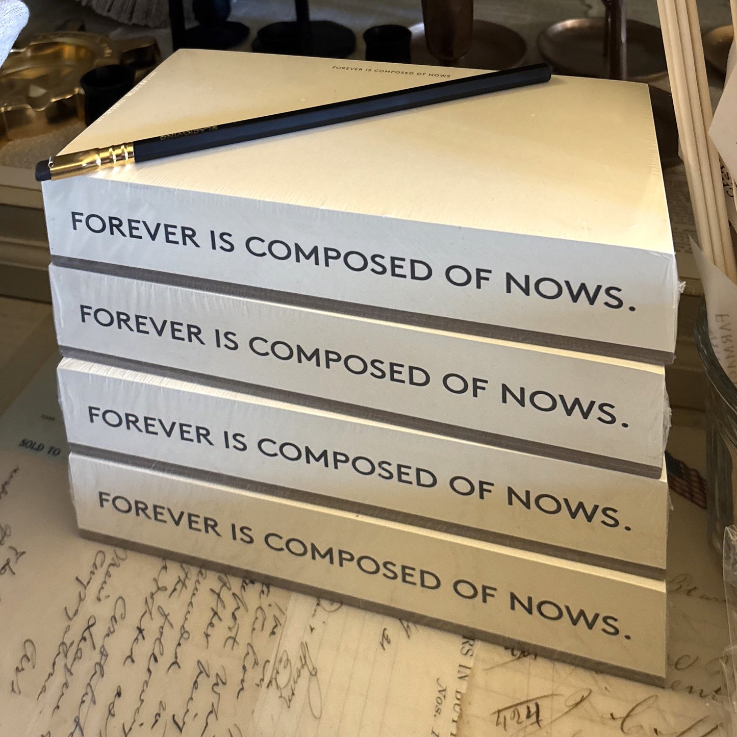 Forever is Composed of Nows Notepad