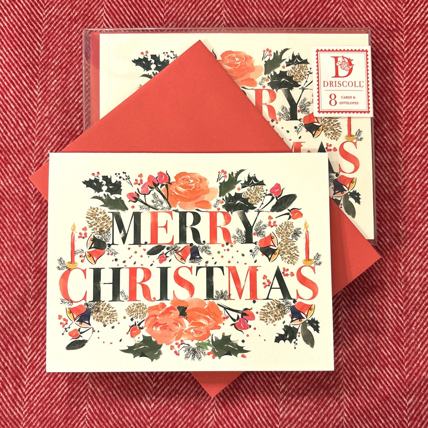 Merry Christmas Greenery Boxed Cards