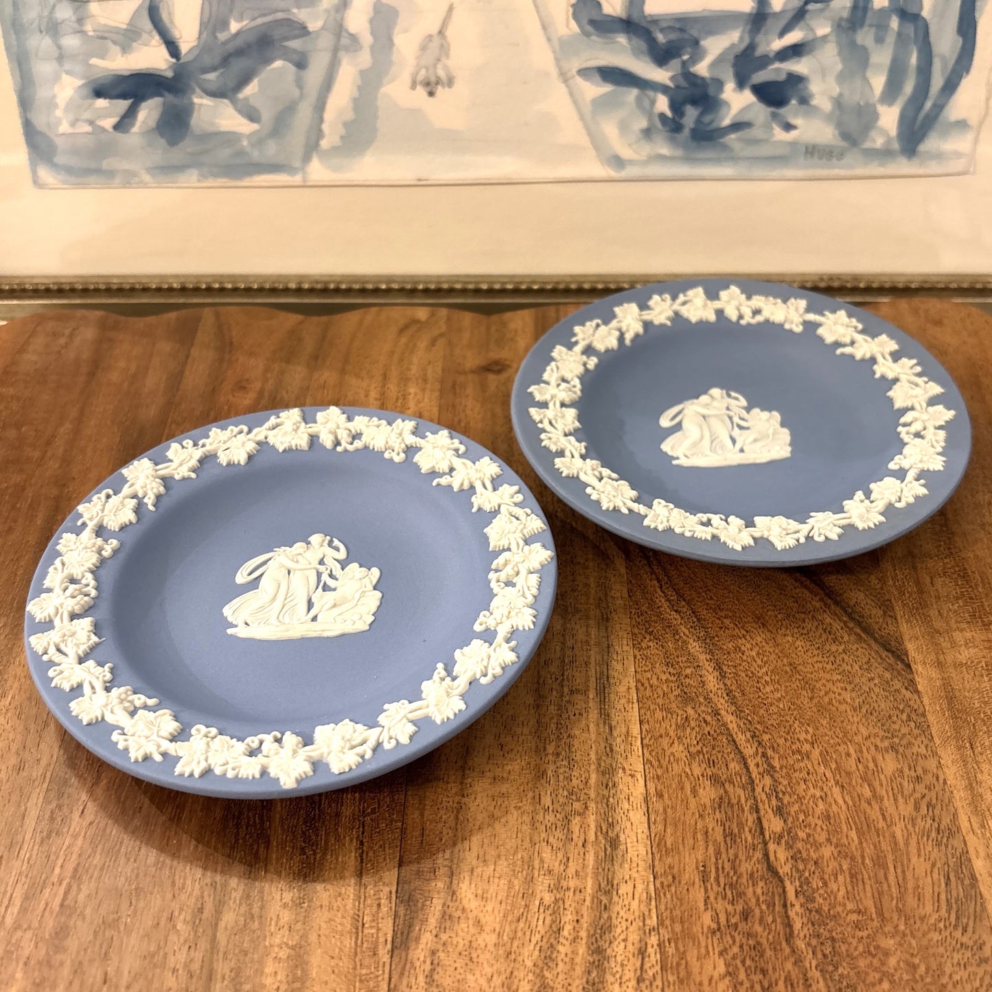 Vintage Wedgwood Tray No. 01, Blue