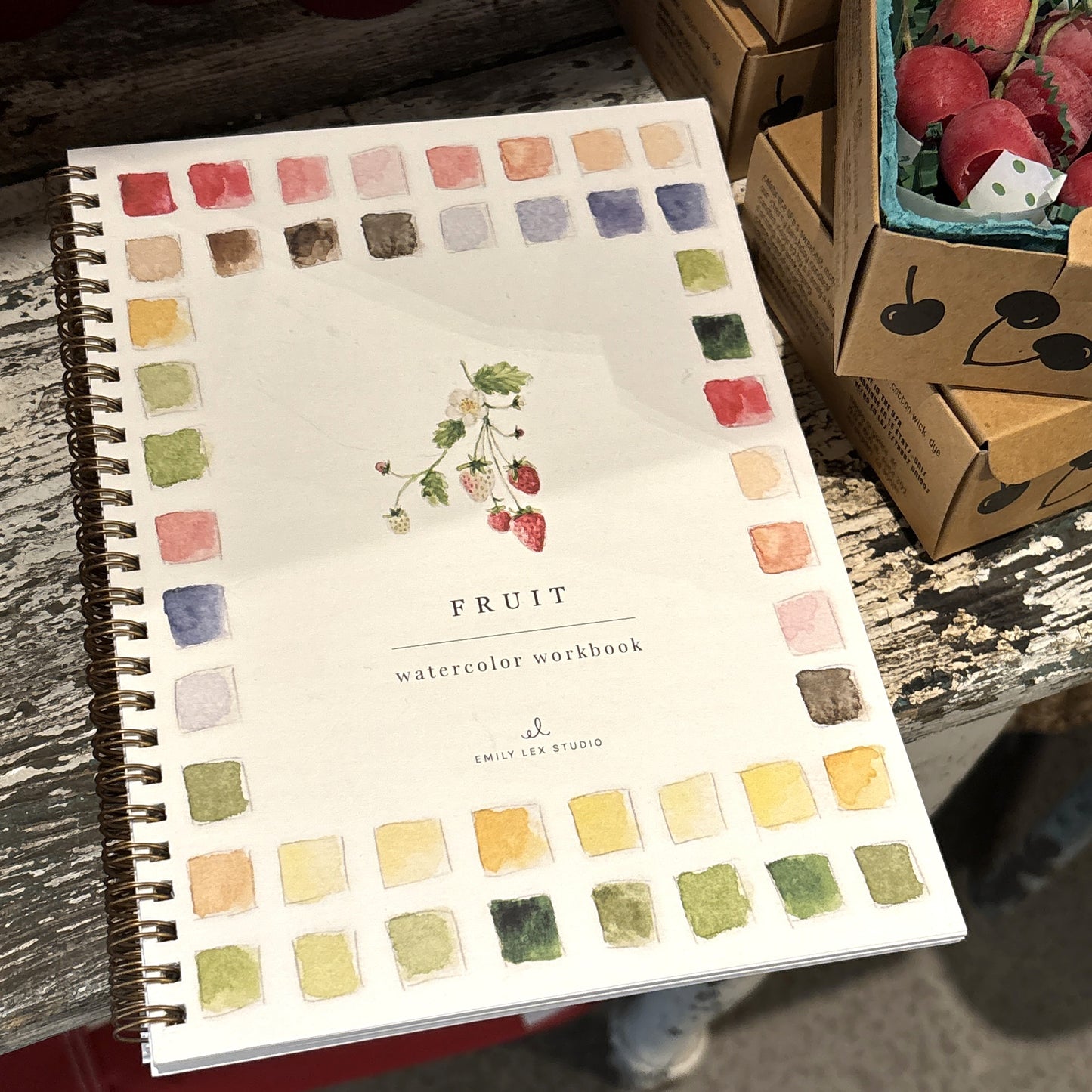 Fruit Watercolor Workbook