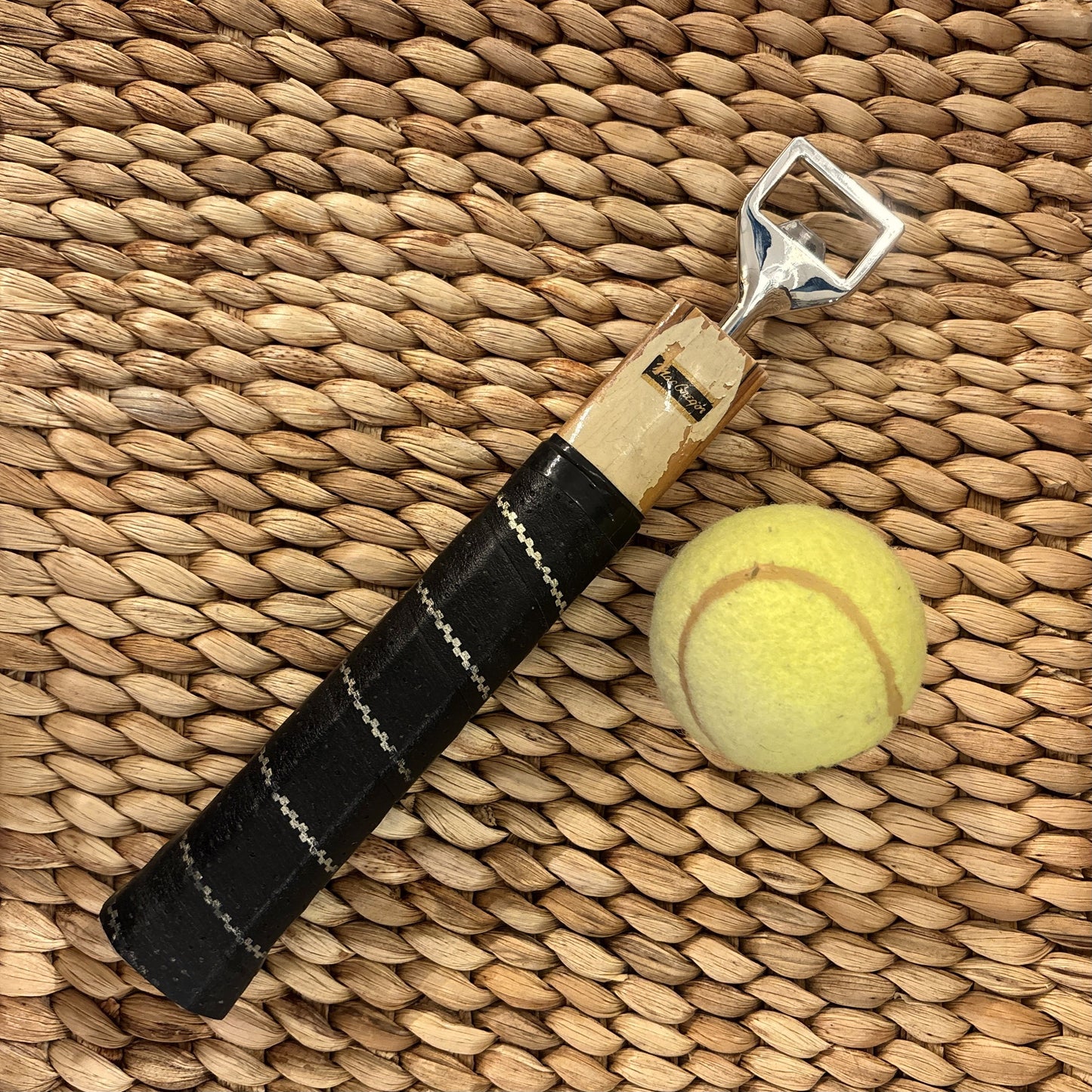 Antique Tennis Racquet Bottle Opener No. 04