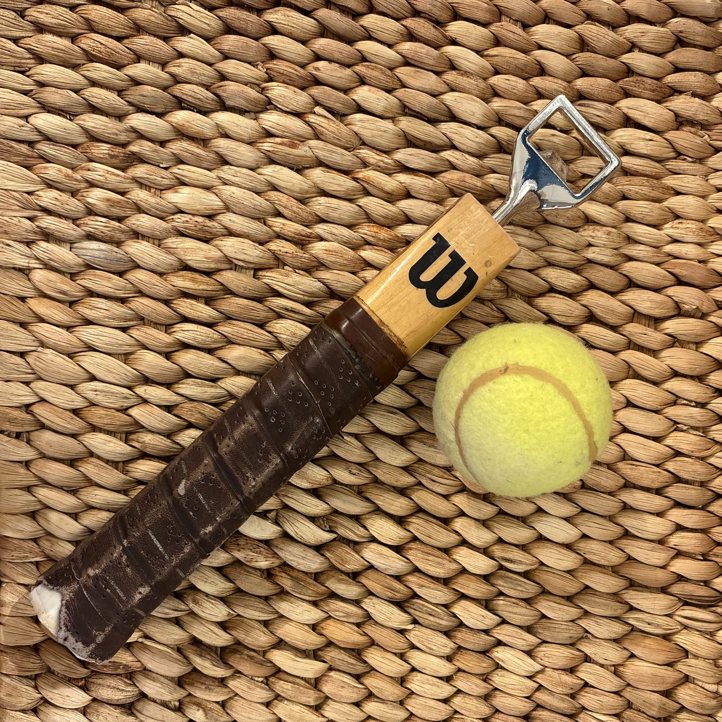 Antique Tennis Racquet Bottle Opener No. 08