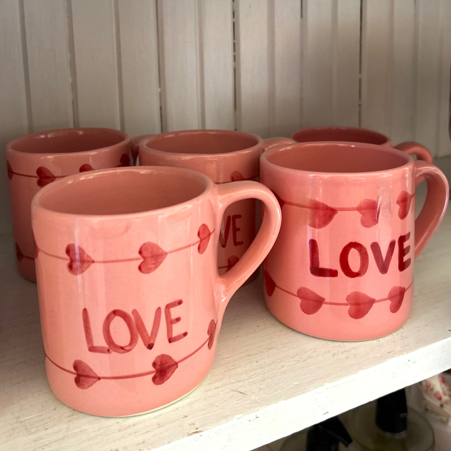Ceramic Love Hand Painted Mug
