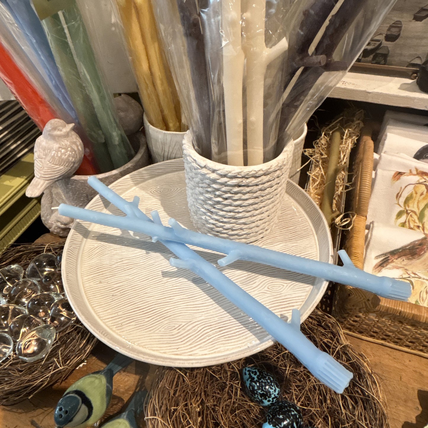 Robin Blue Maple Candles