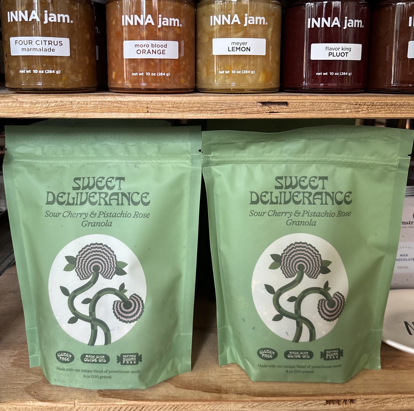 Sour Cherry & Pistachio Rose Granola