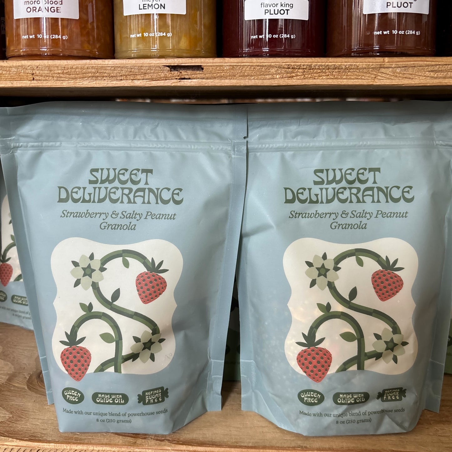 Strawberry & Salty Peanut Granola