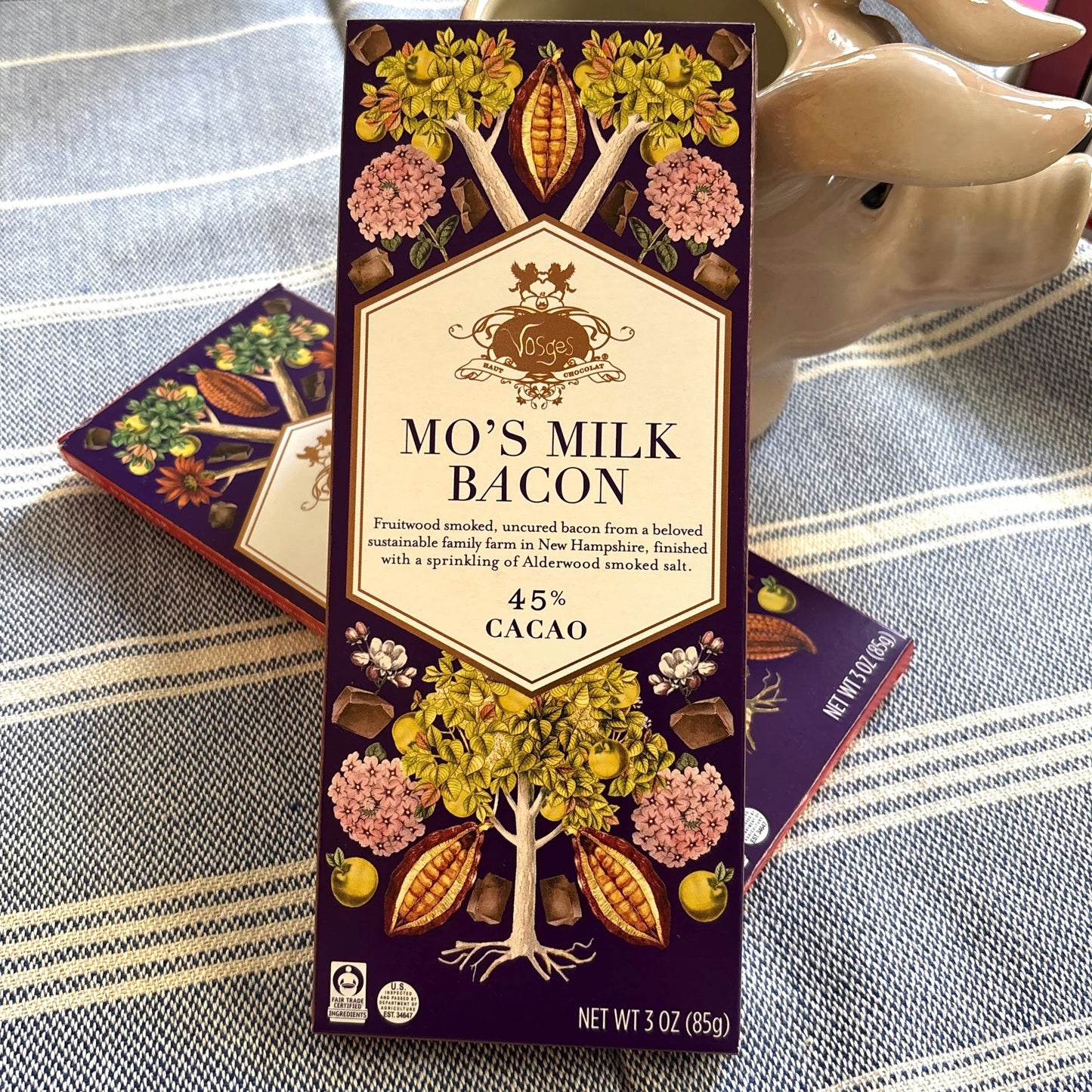 Smoked Bacon & Salt Milk Chocolate Bar