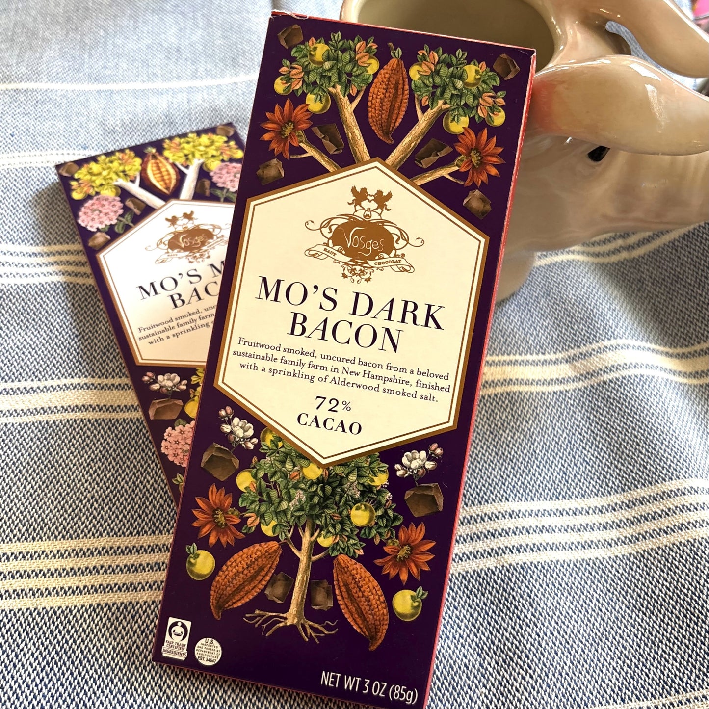 Smoked Bacon & Salt Dark Chocolate Bar