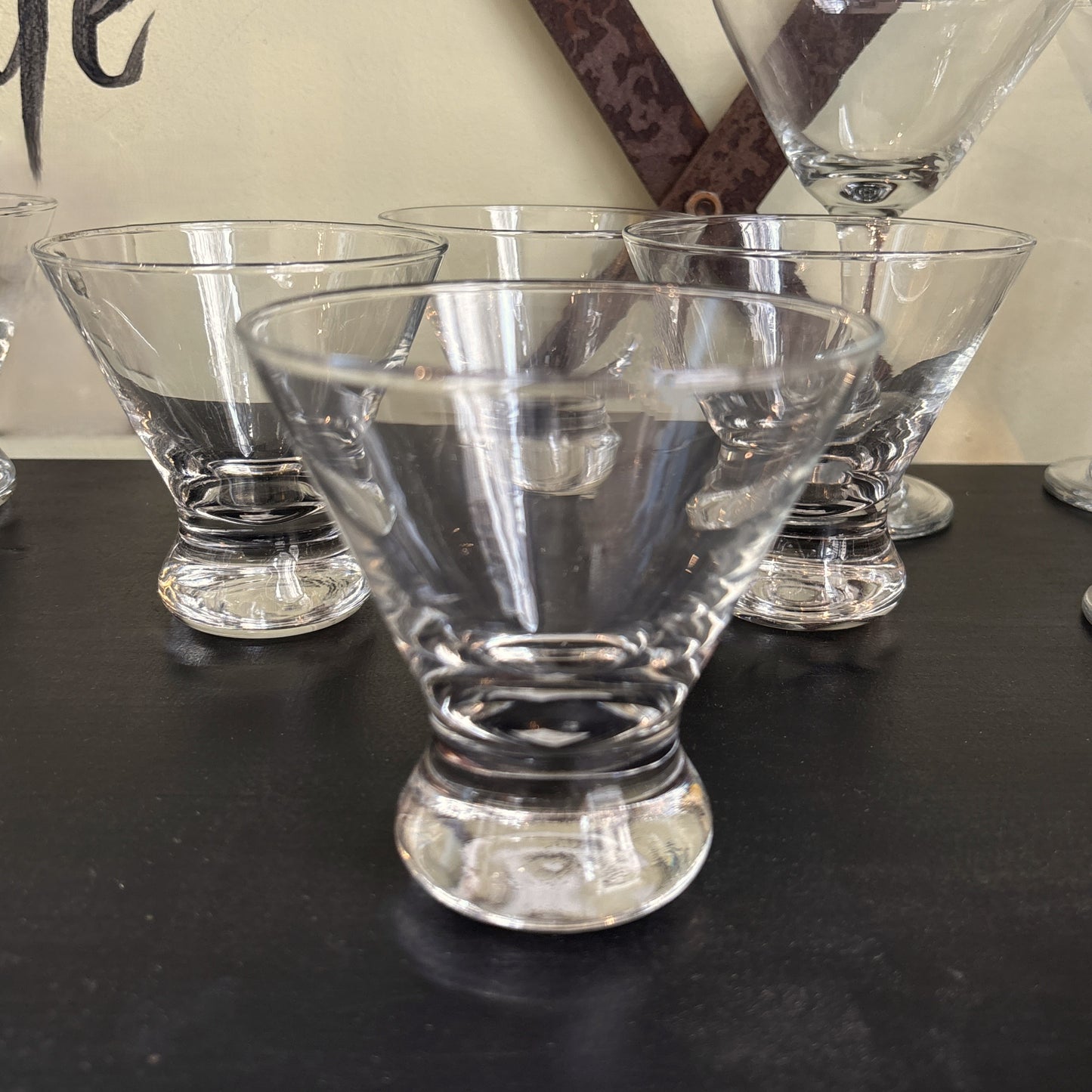 Stemless Martini Glass