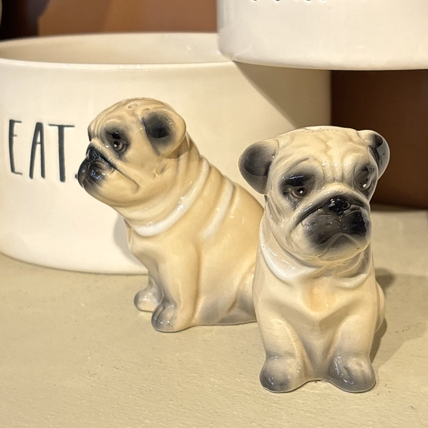 Pug Salt & Pepper Shaker Set