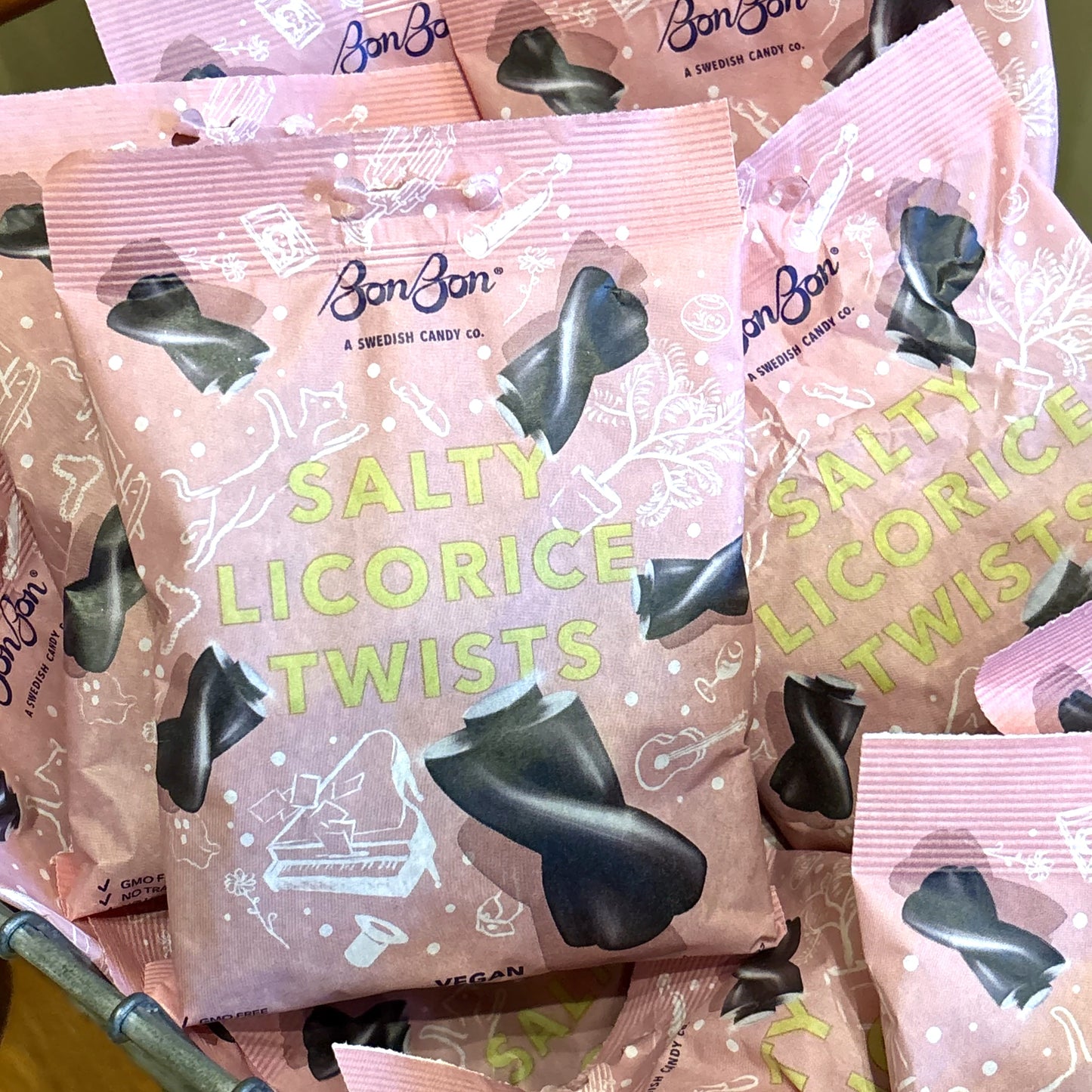 Salty Swedish Licorice Twists