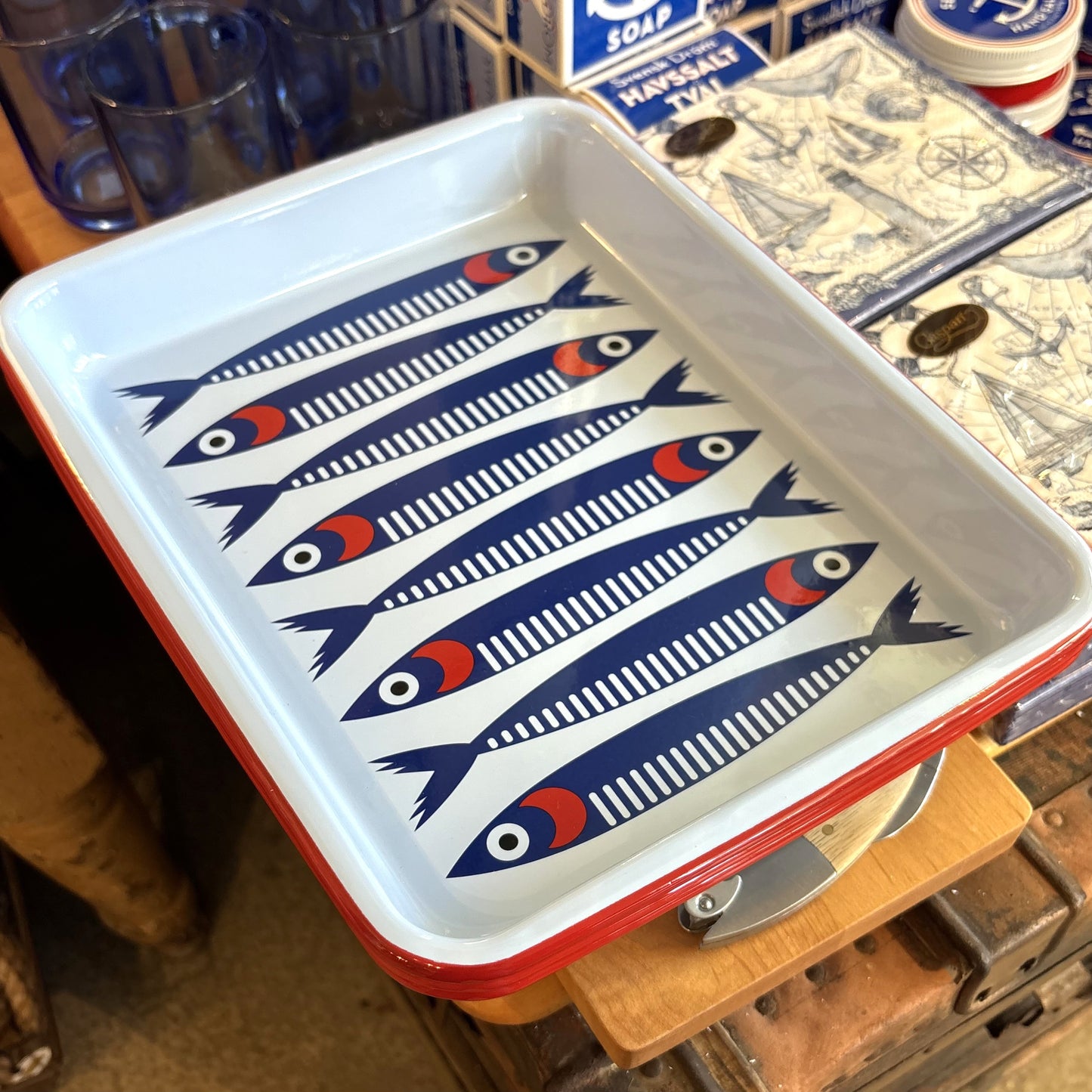 Anchovies Rectangle Tray