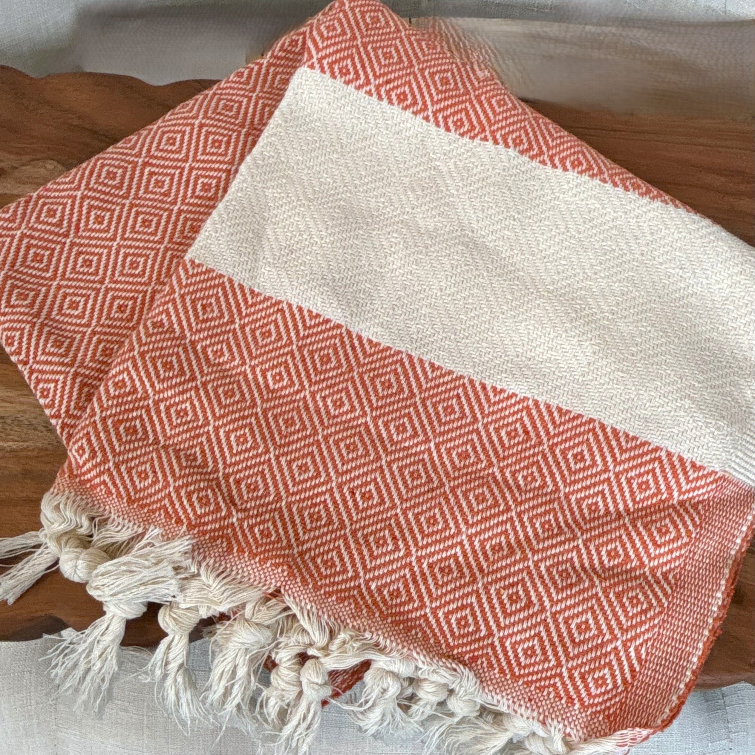 Turkish Hand Towel, Orange – Watson Kennedy