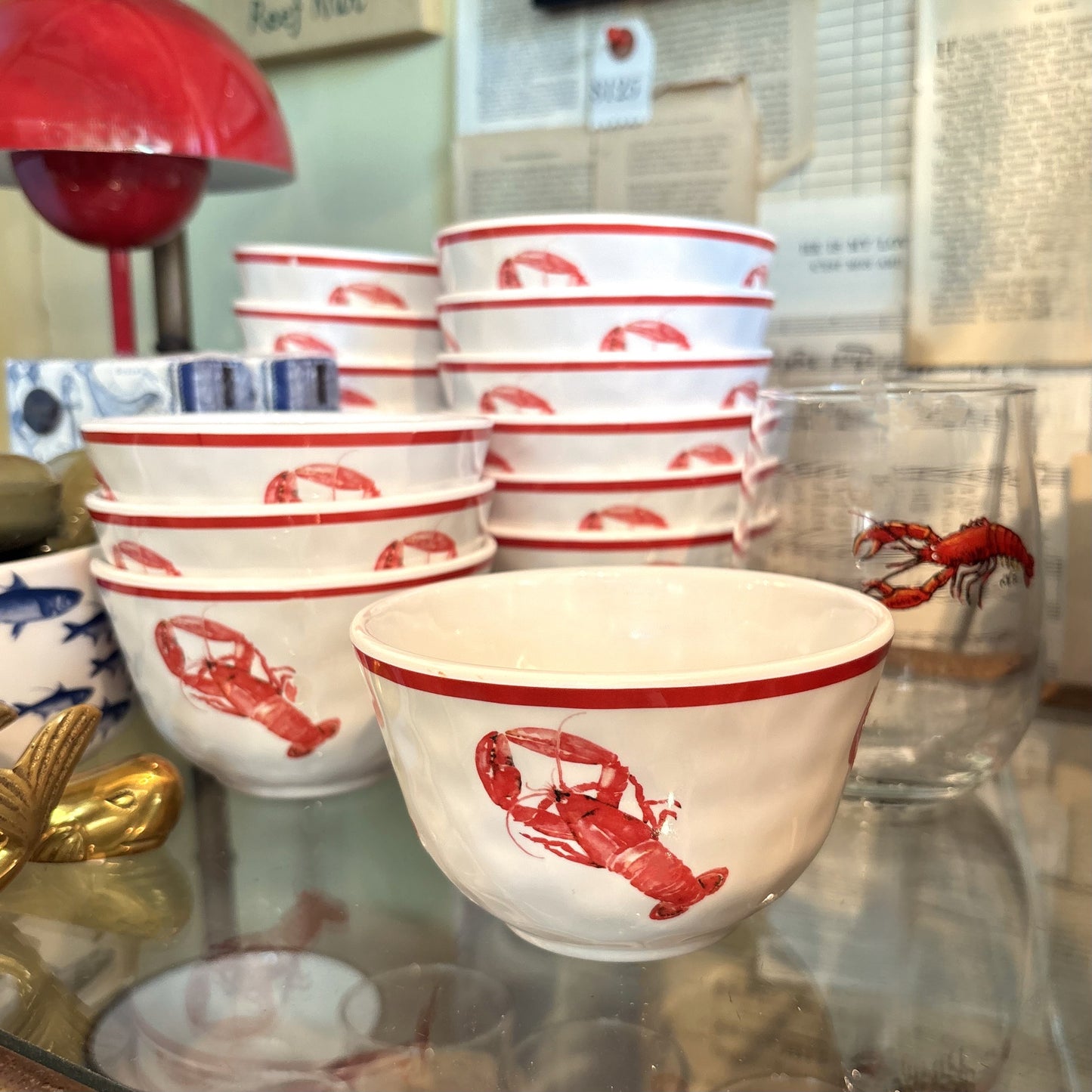 Lobster Dipping Bowls