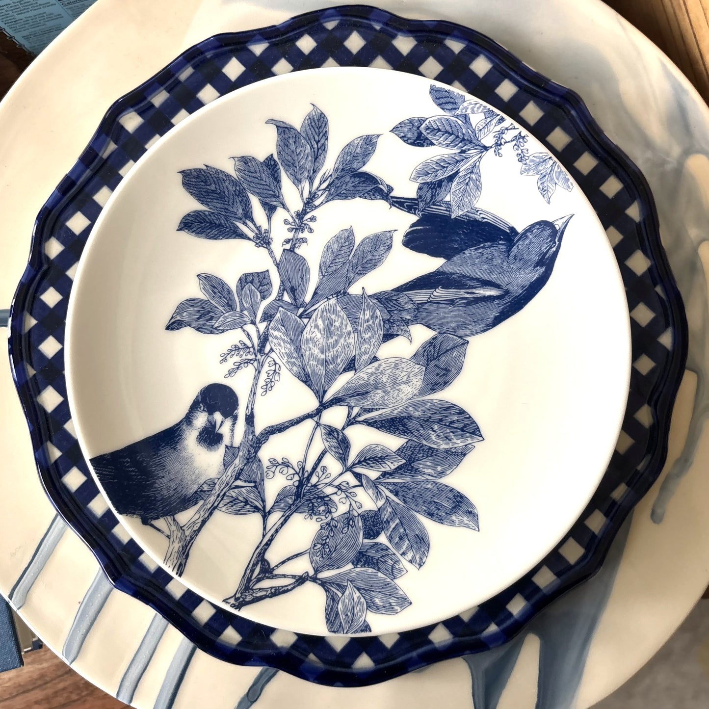Arbor Blue Birds Small Plate