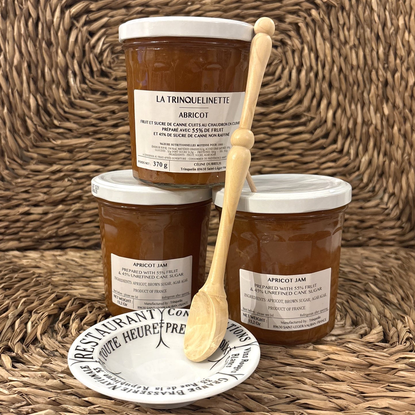 La Trinquelinette Apricot Jam